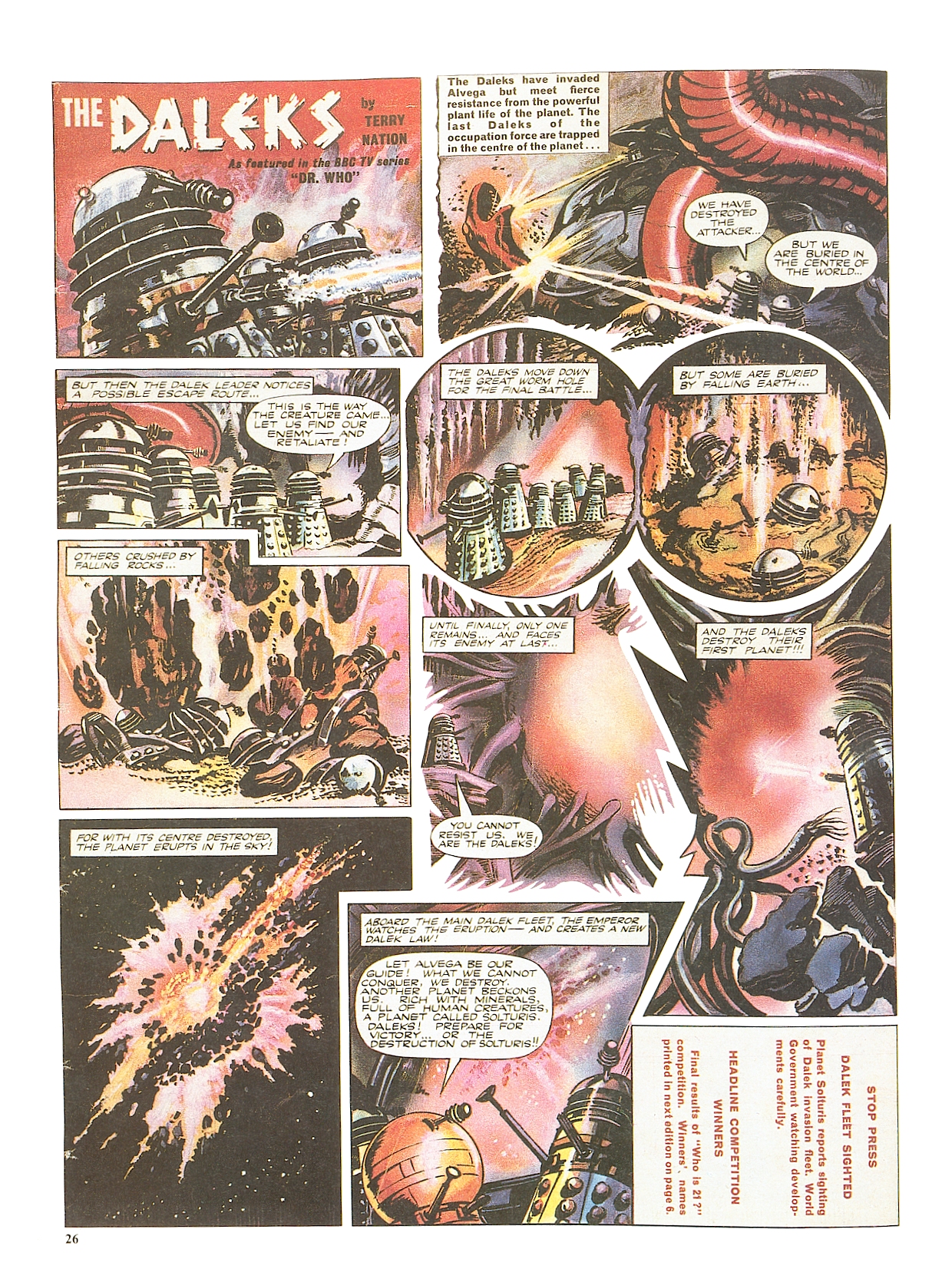 Read online Dalek Chronicles comic -  Issue # TPB - 26