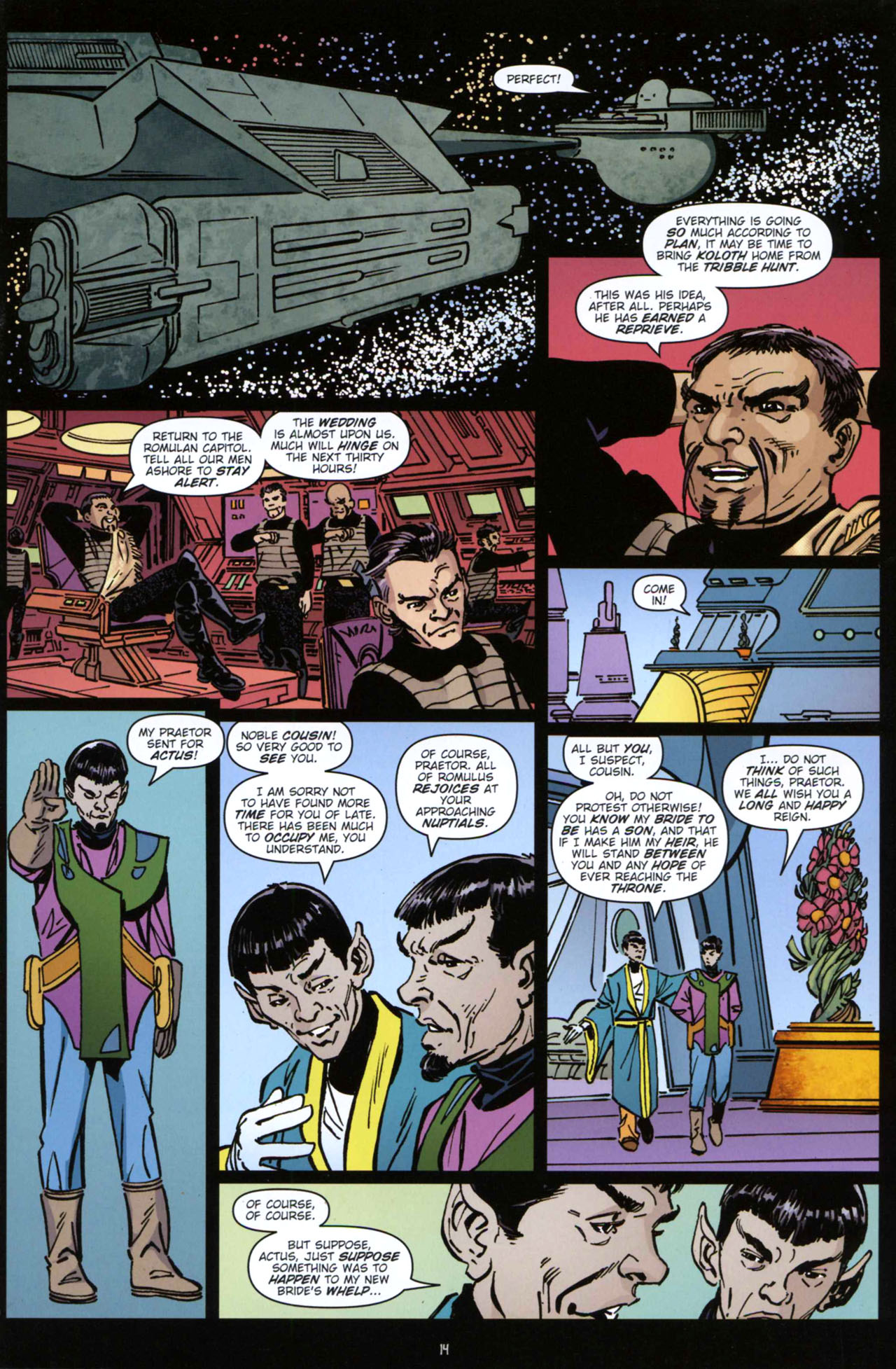 Read online Star Trek: Romulans - The Hollow Crown comic -  Issue #2 - 15