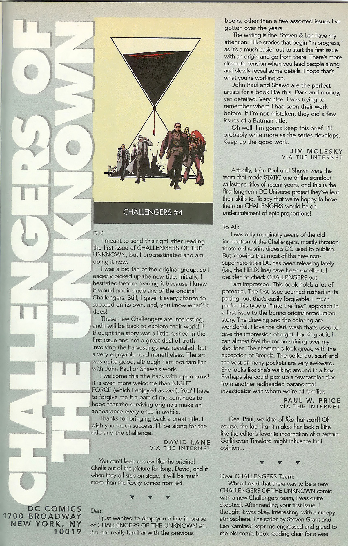 Read online Challengers of the Unknown (1997) comic -  Issue #5 - 24