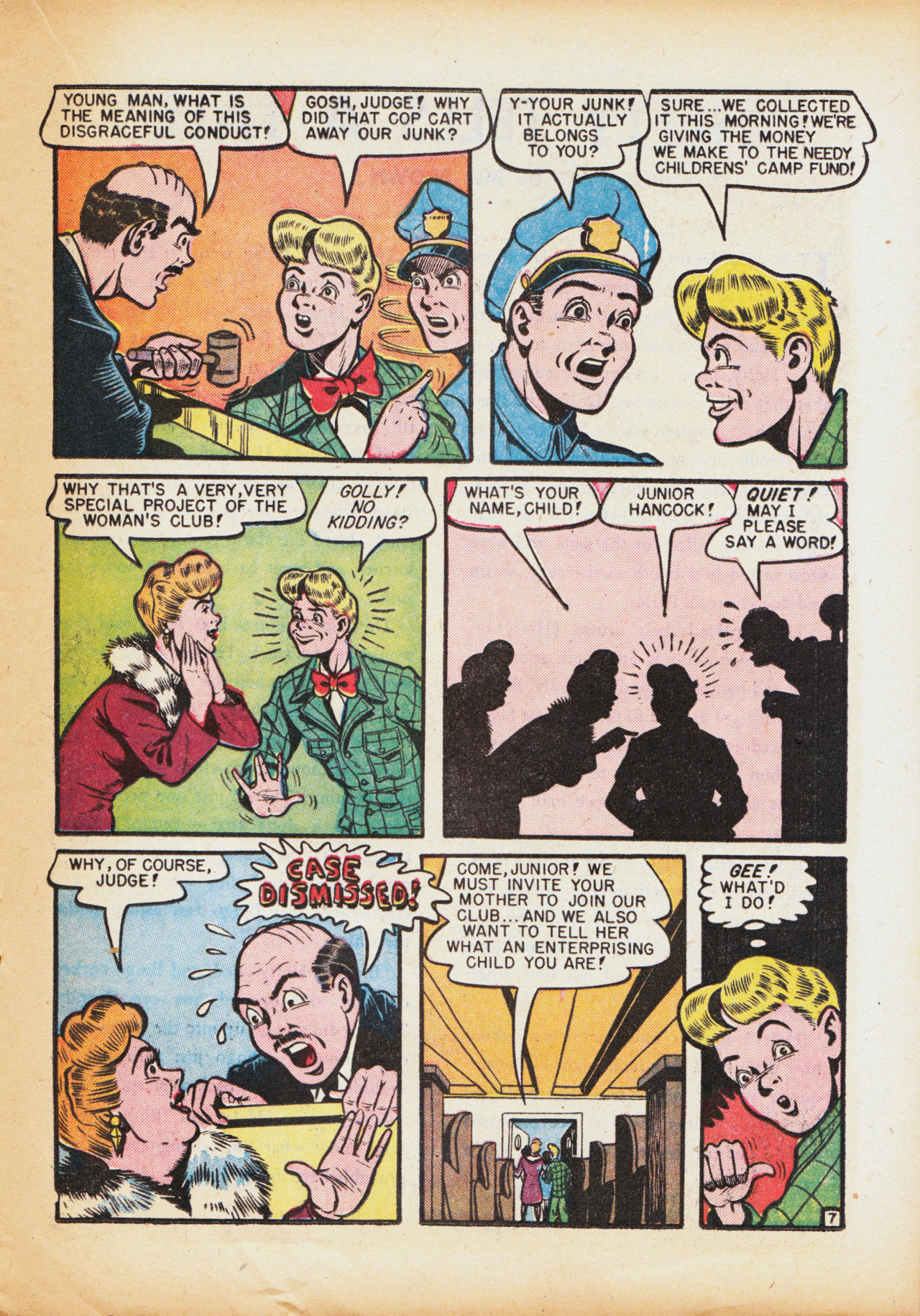 Read online Junior (1947) comic -  Issue #9 - 17