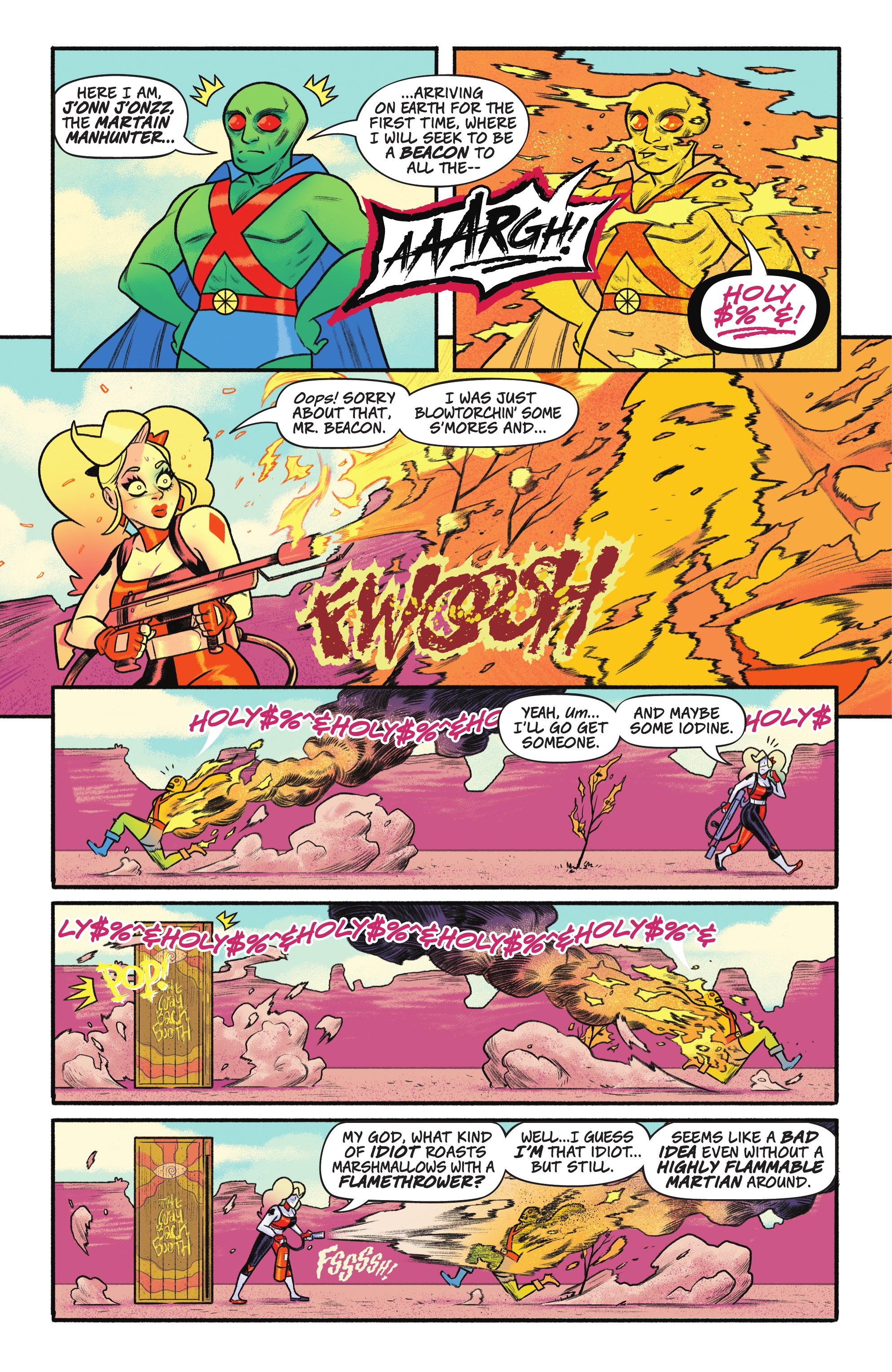 Read online Multiversity: Harley Screws Up The DCU comic -  Issue #6 - 12