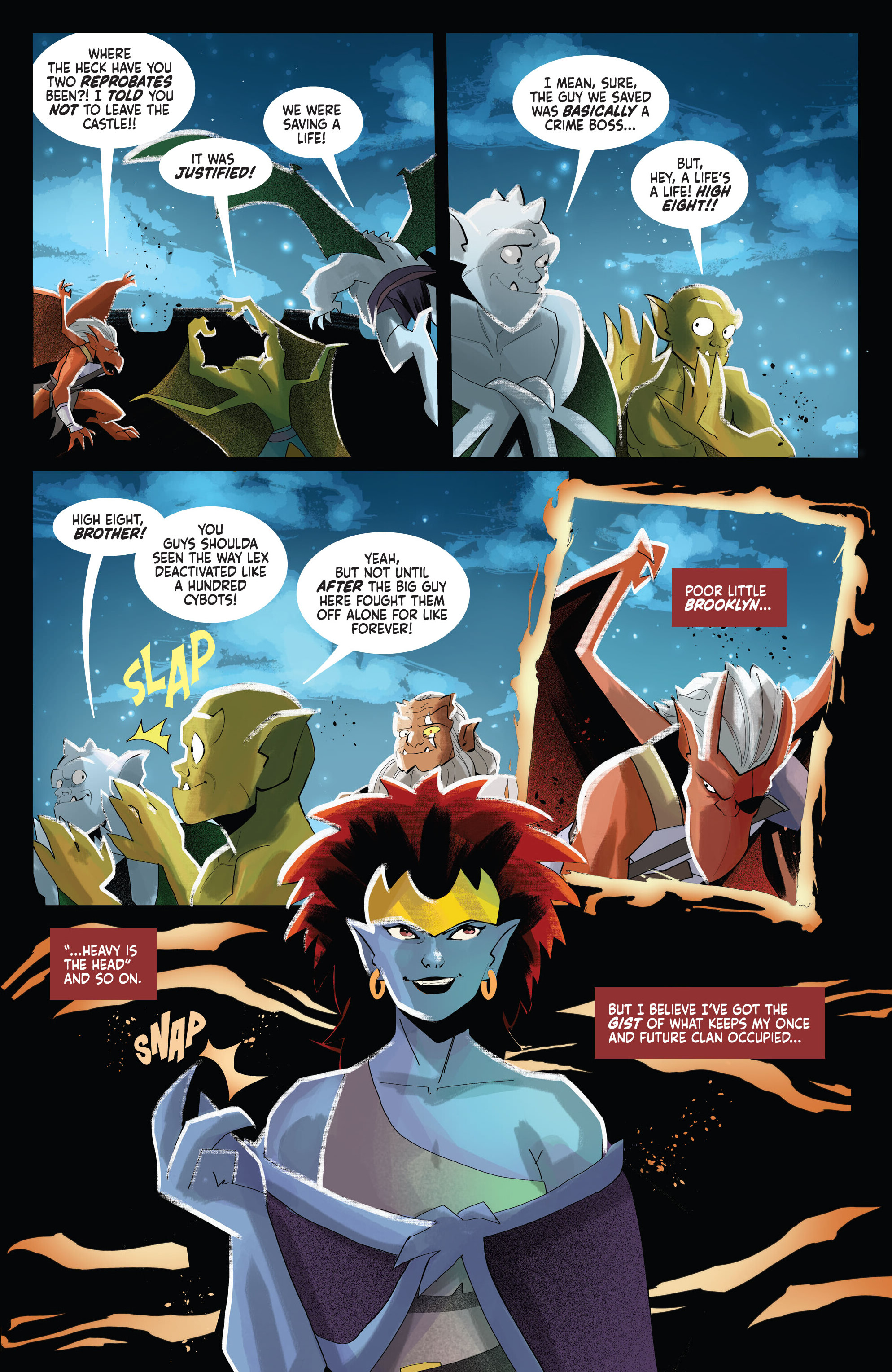 Read online Gargoyles (2022) comic -  Issue #7 - 23