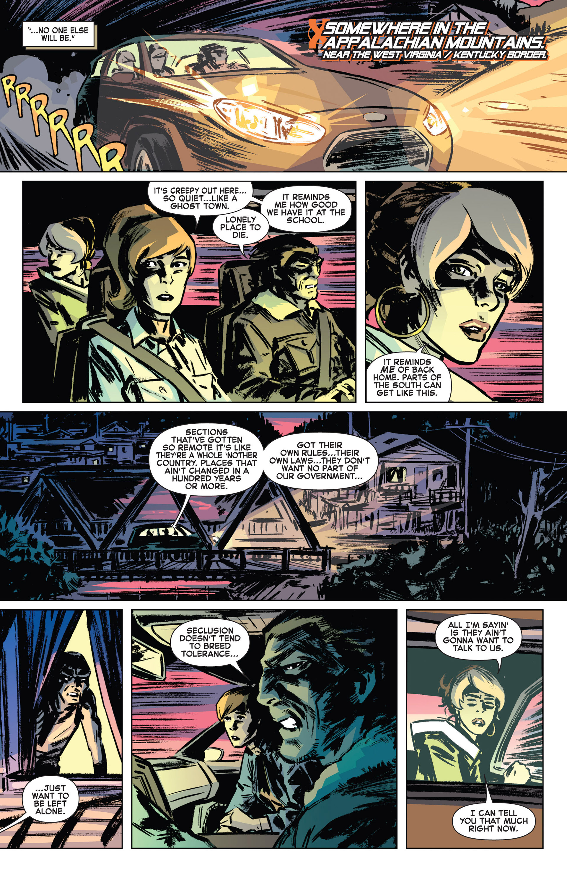 Read online Marvel Knights: X-Men comic -  Issue #1 - 6
