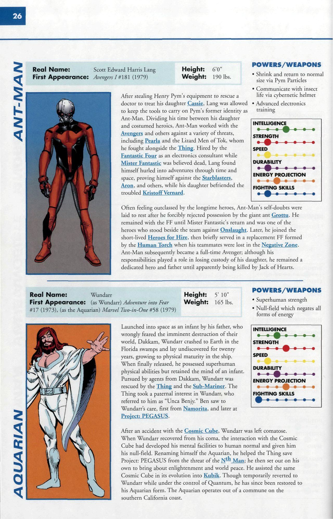 Read online Marvel Encyclopedia comic -  Issue # TPB 6 - 29
