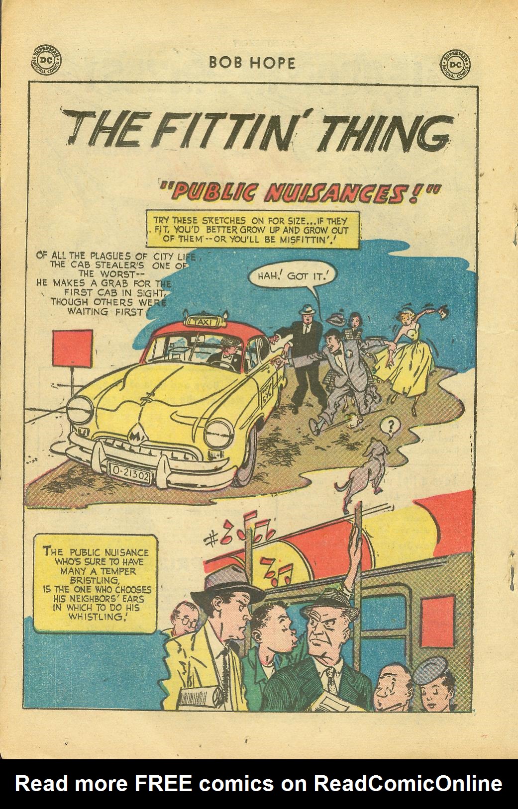 Read online The Adventures of Bob Hope comic -  Issue #21 - 22