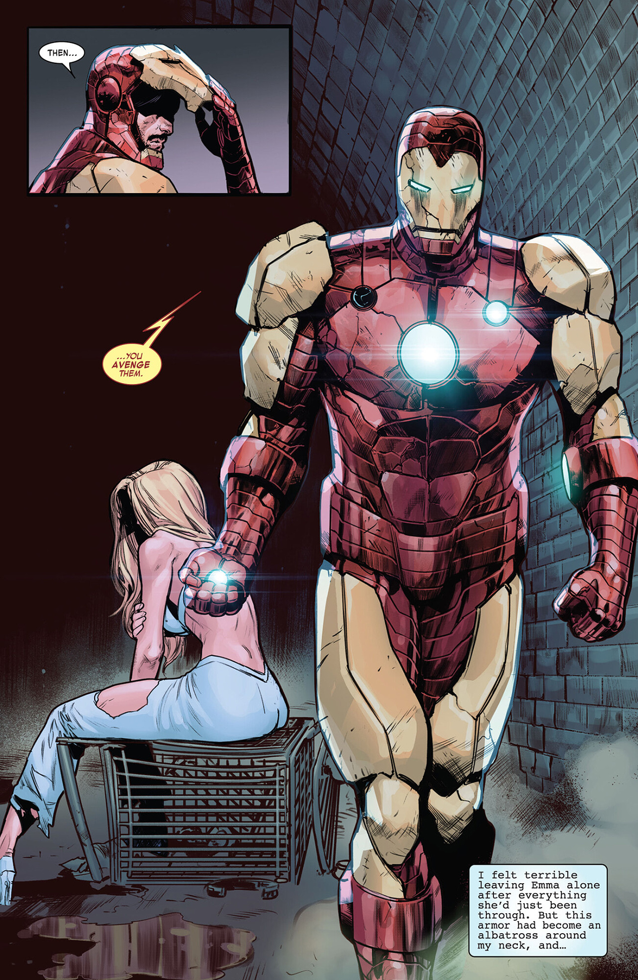 Read online The Invincible Iron Man (2022) comic -  Issue #9 - 13