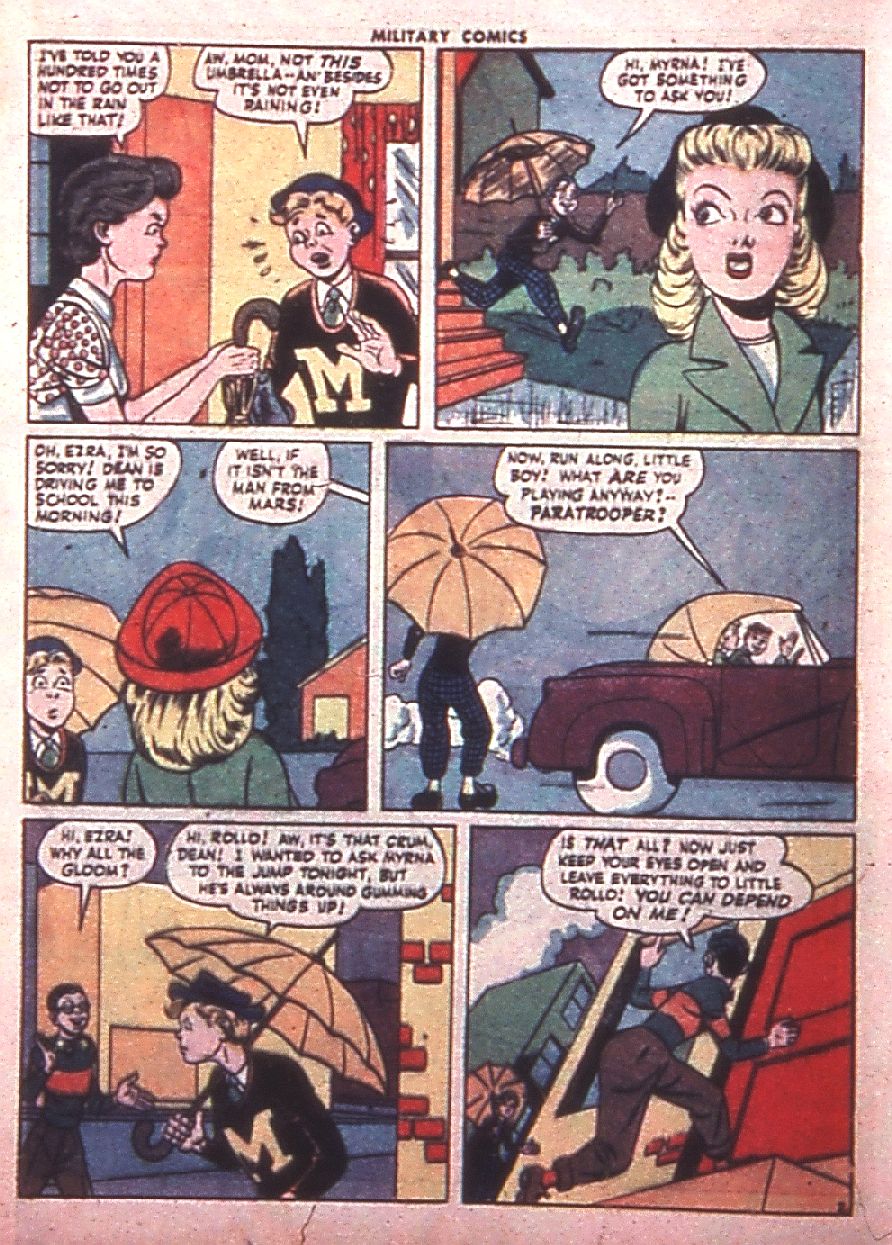Read online Military Comics comic -  Issue #38 - 52