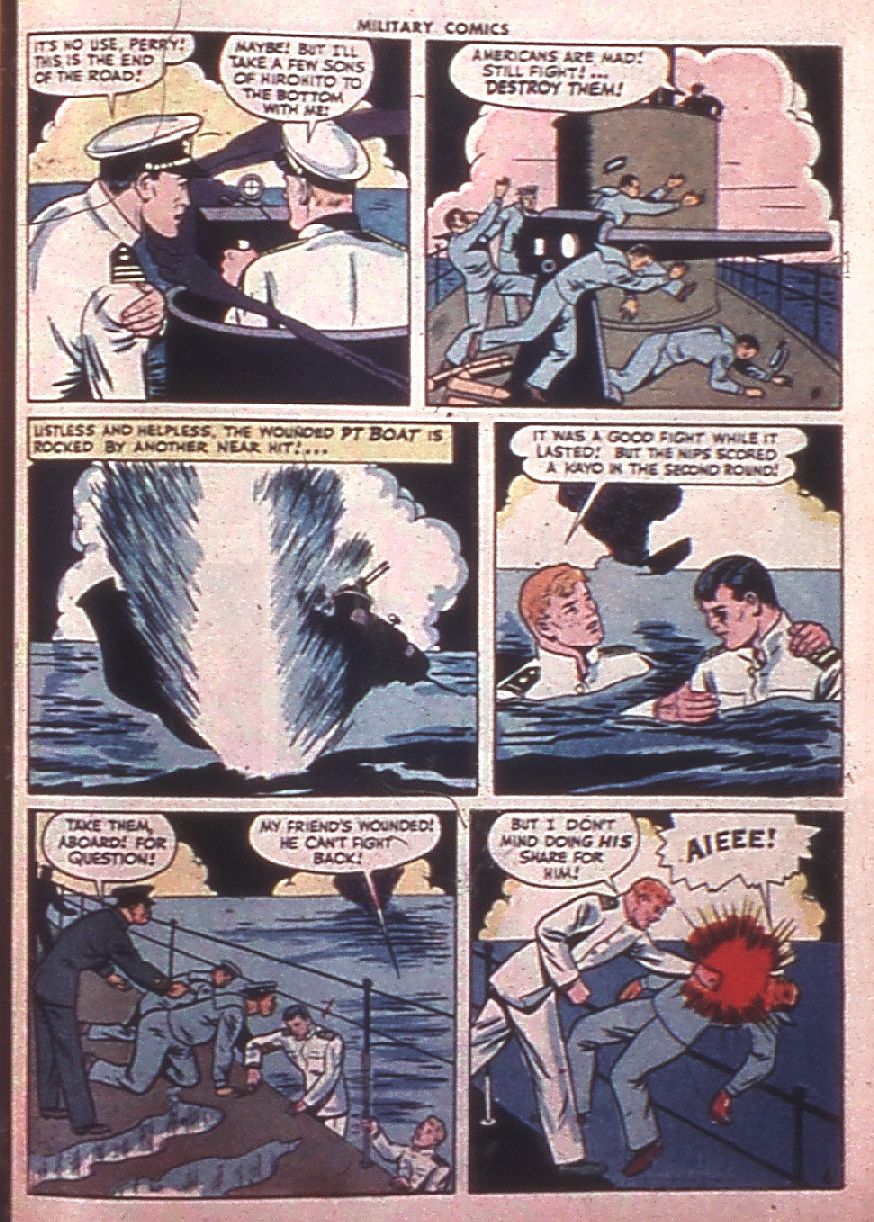Read online Military Comics comic -  Issue #38 - 47