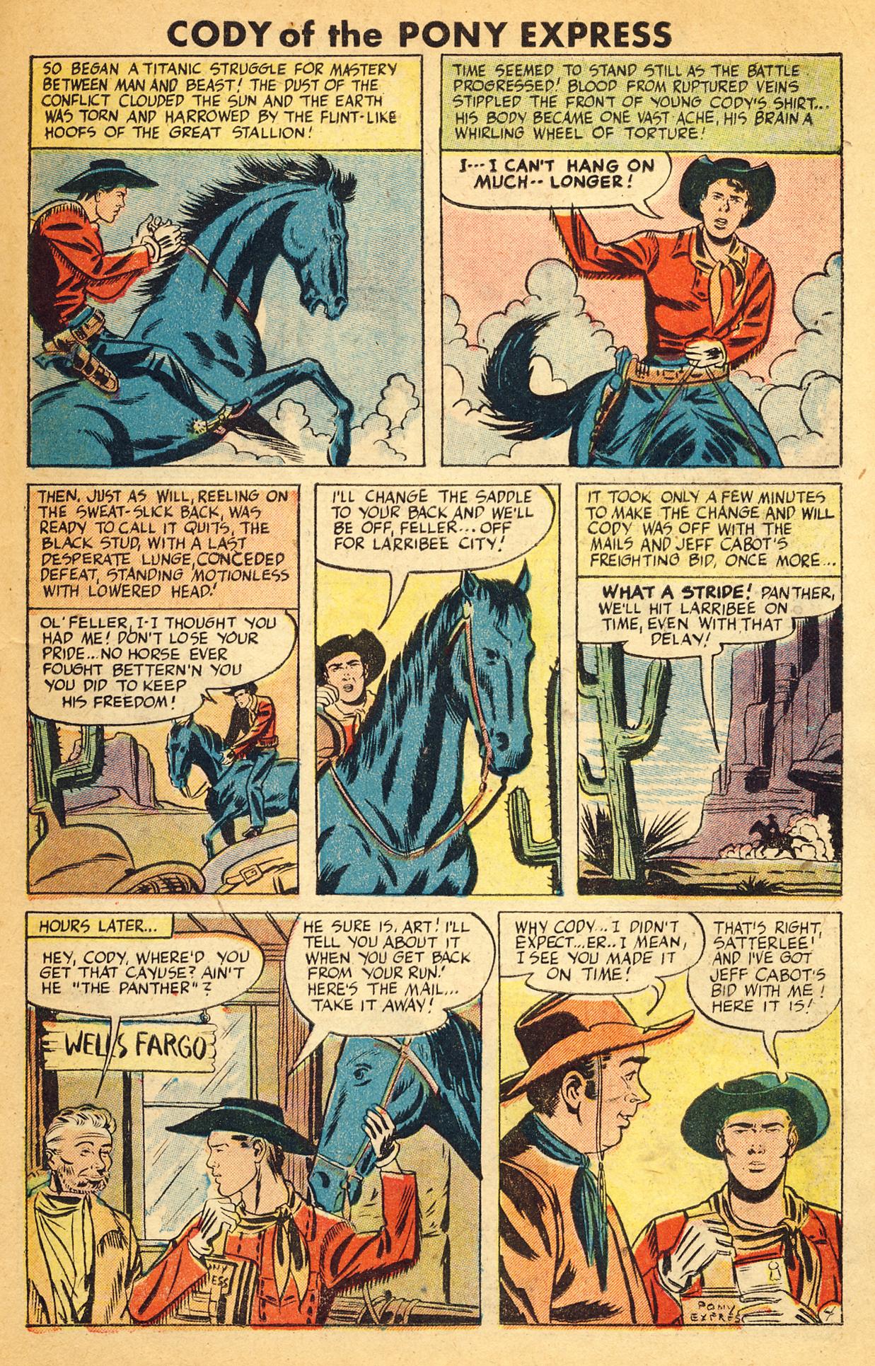 Read online Cody of the Pony Express comic -  Issue # Full - 15
