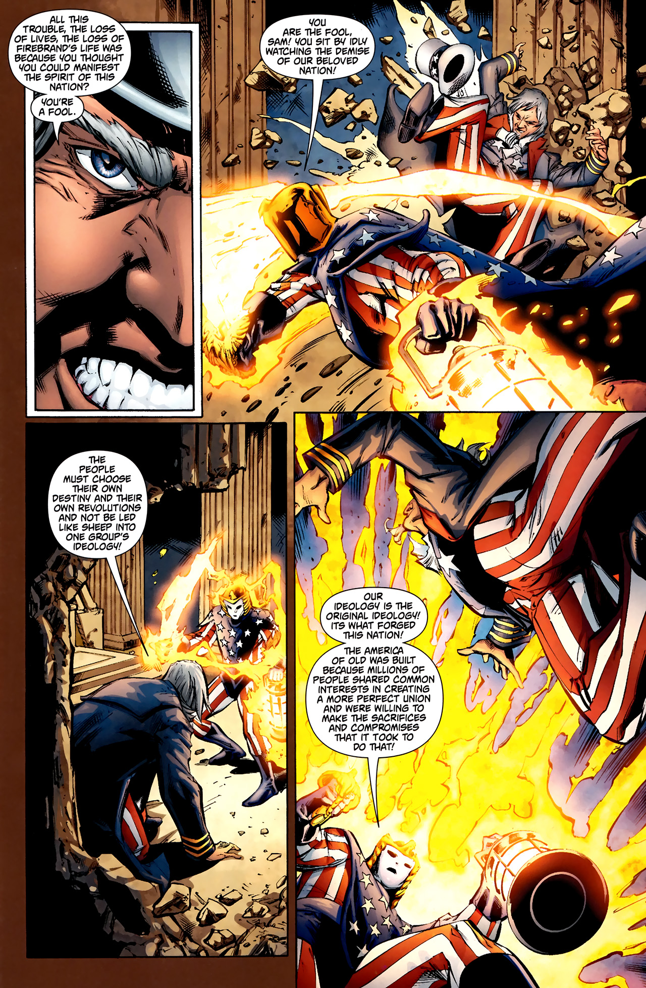 Read online Freedom Fighters (2010) comic -  Issue #8 - 4