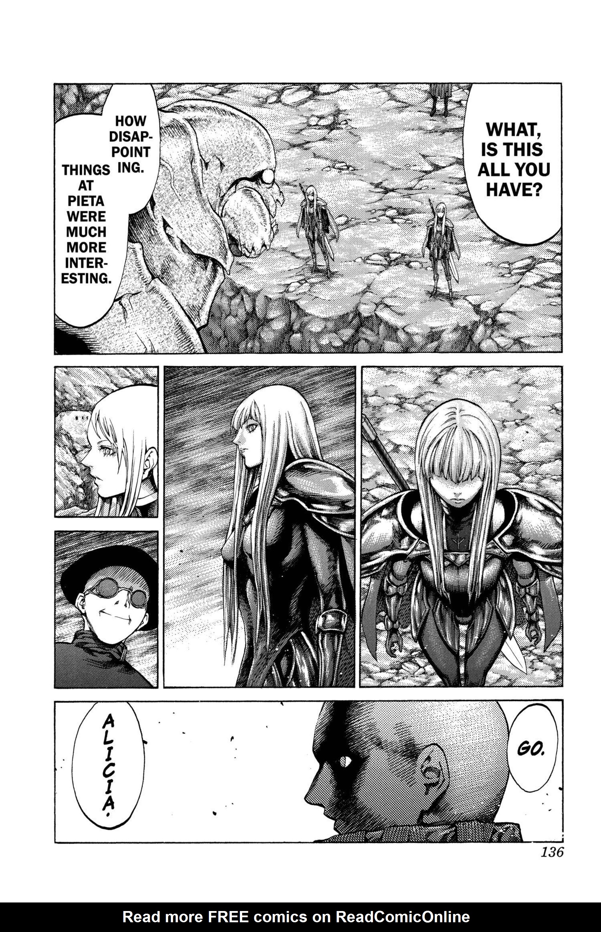 Read online Claymore comic -  Issue #11 - 124