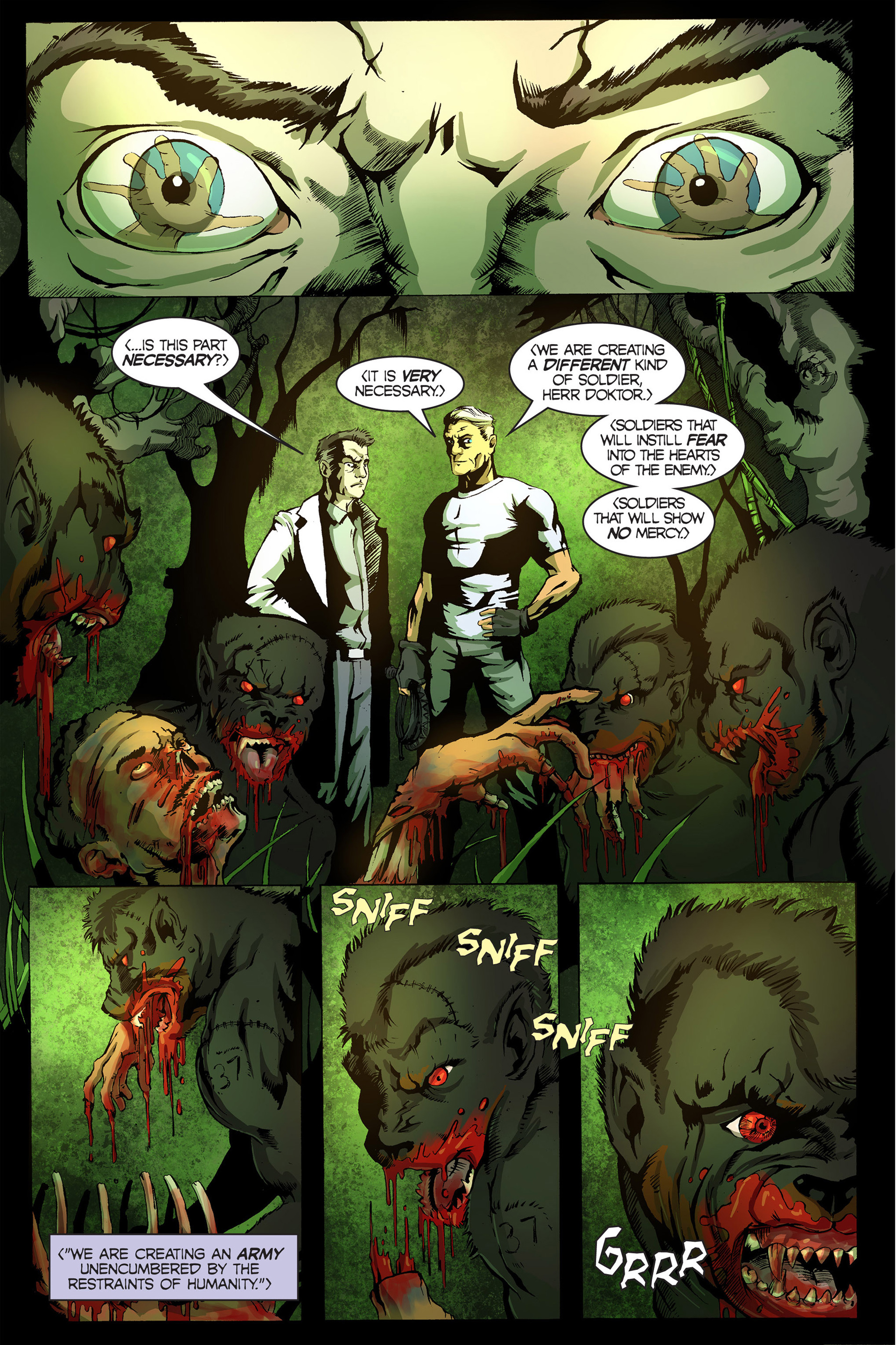 Read online The Army of Dr. Moreau comic -  Issue #2 - 9