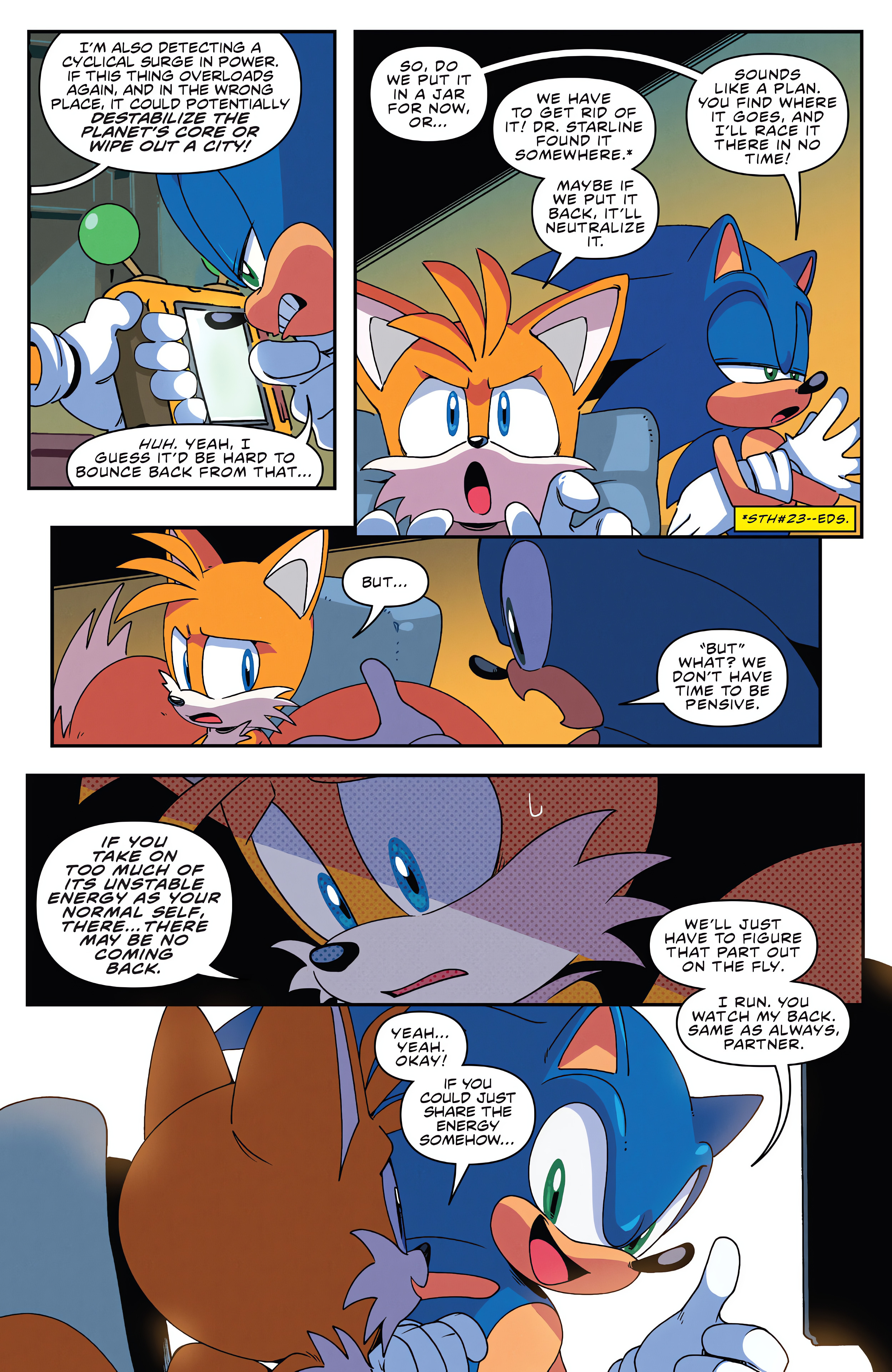 Read online Sonic the Hedgehog’s 900th Adventure comic -  Issue # Full - 8