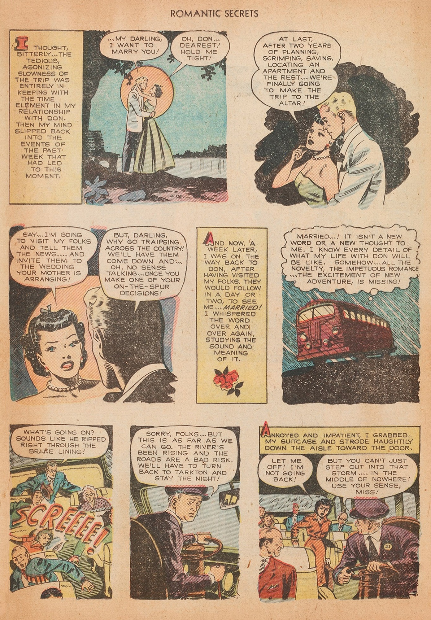 Read online Romantic Secrets comic -  Issue #28 - 4