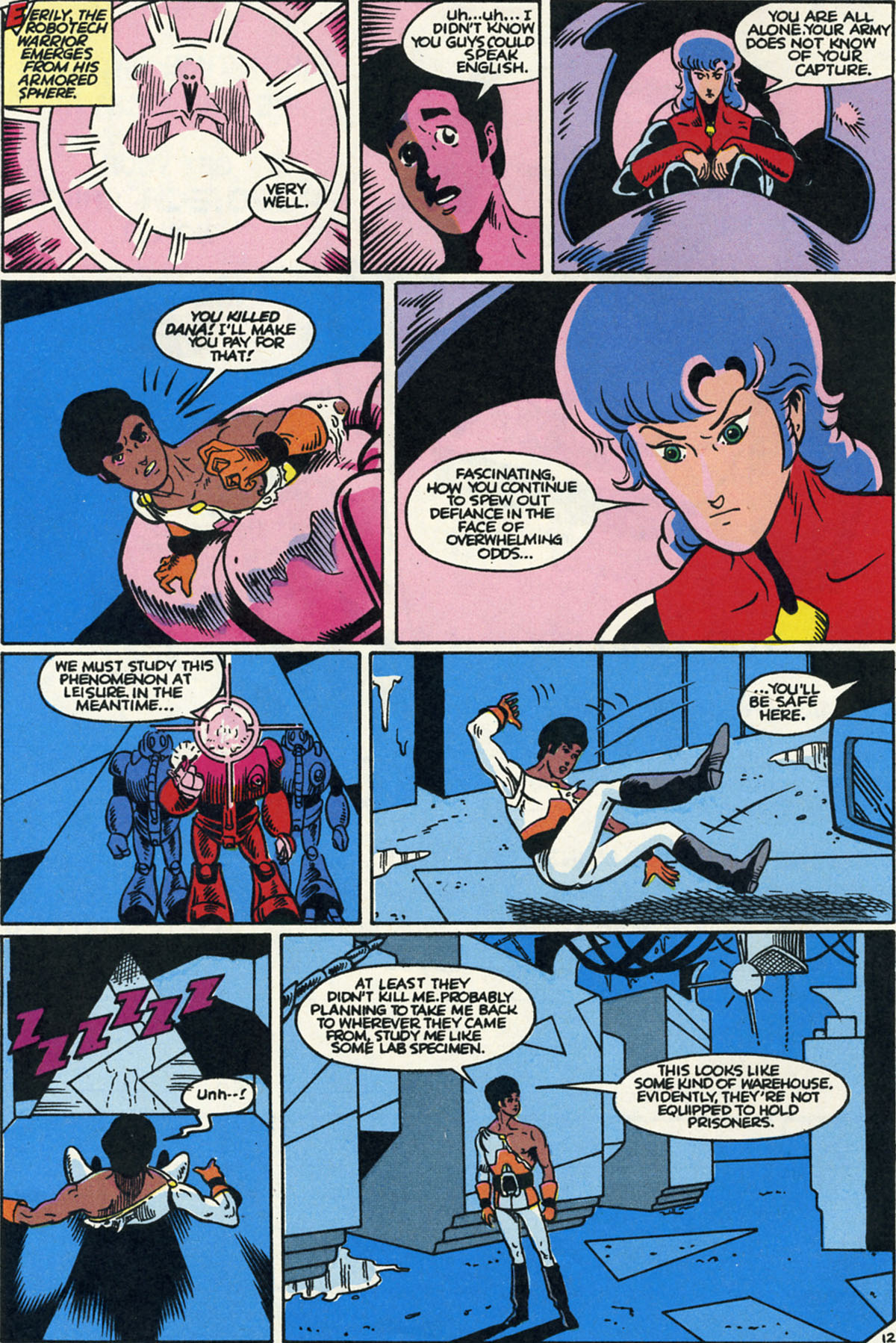 Read online Robotech Masters comic -  Issue #4 - 17