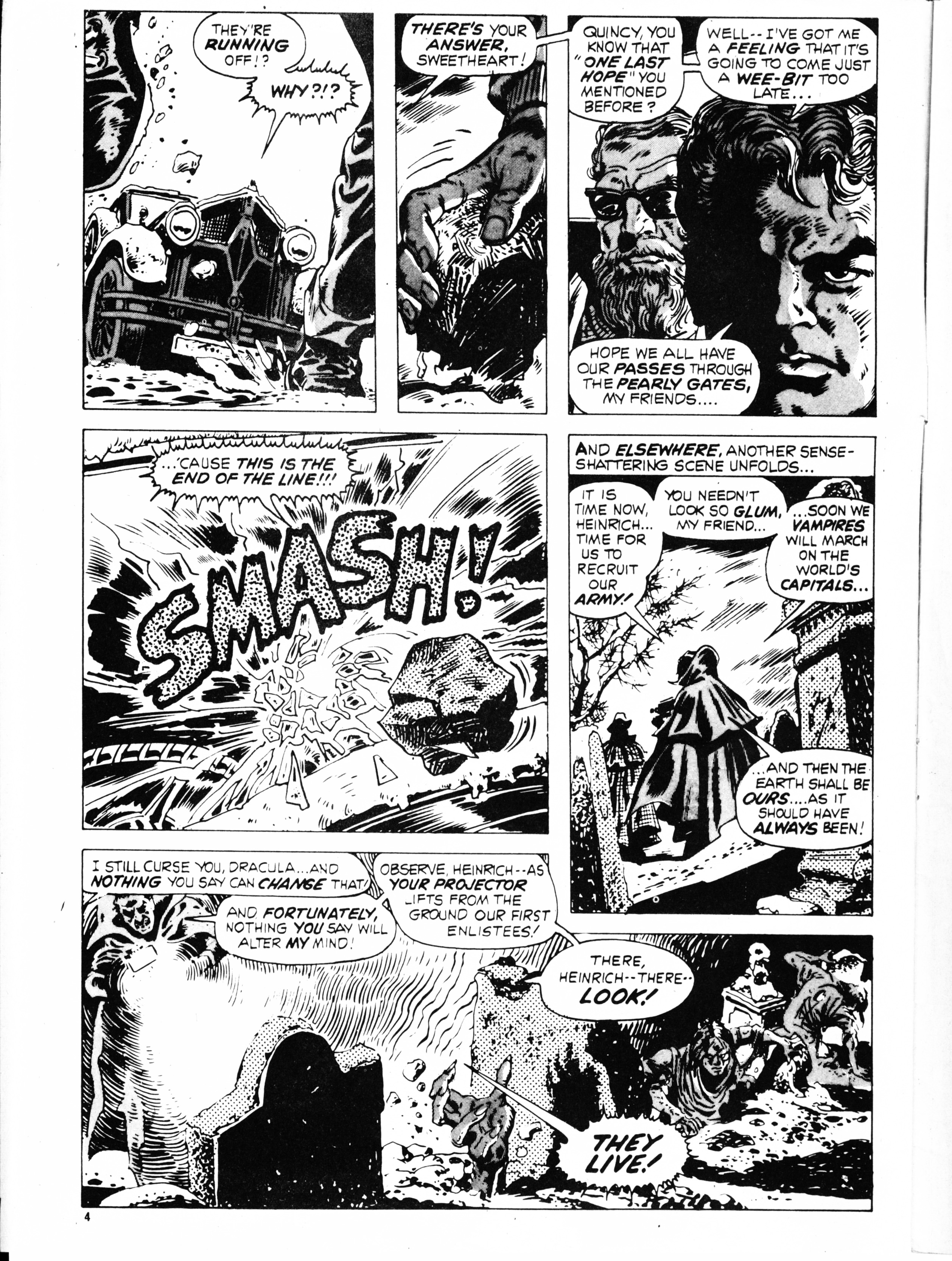 Read online Dracula Lives (1974) comic -  Issue #16 - 4