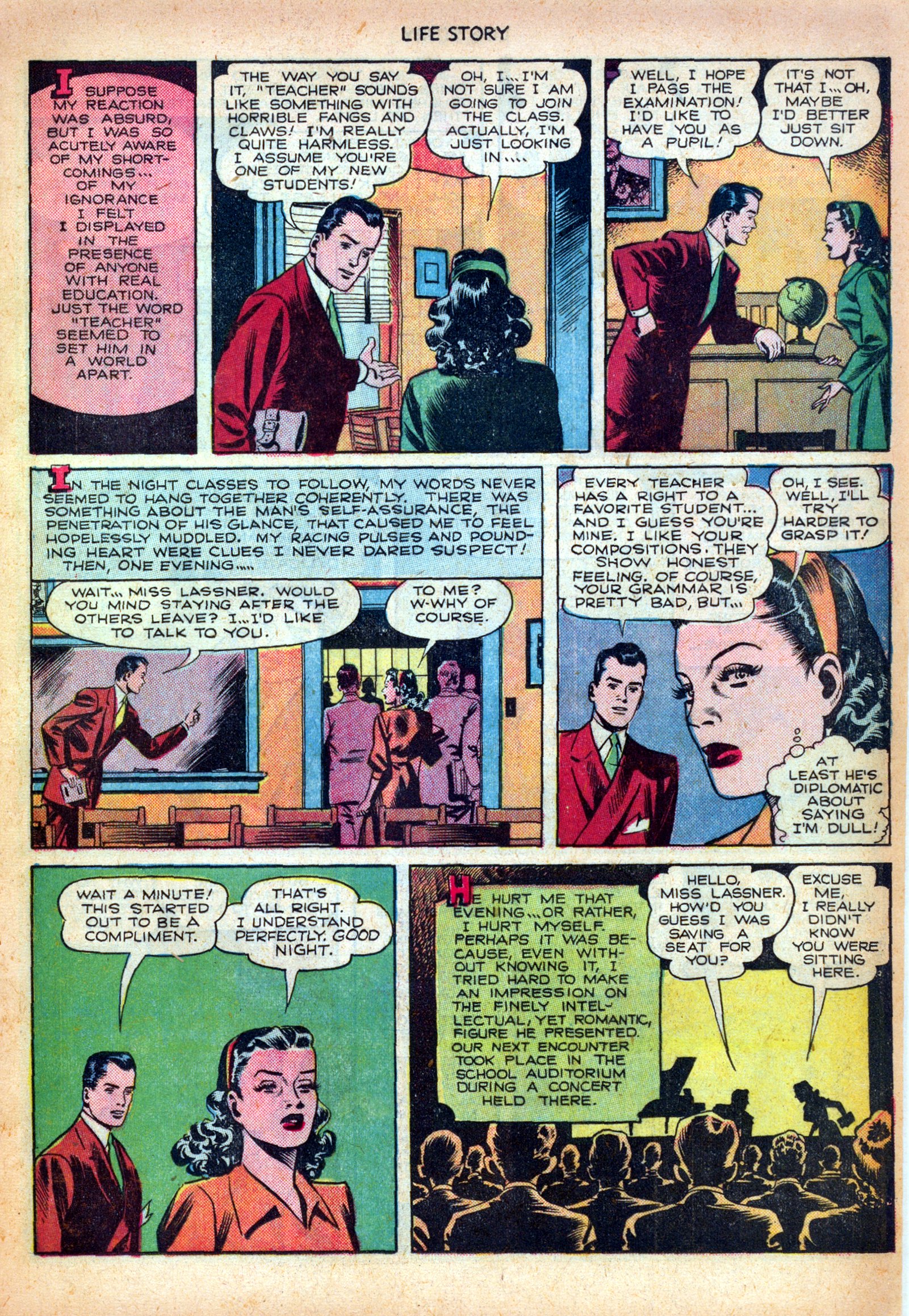 Read online Life Story comic -  Issue #20 - 5