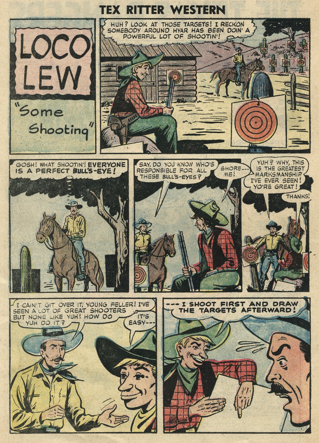 Read online Tex Ritter Western comic -  Issue #32 - 26