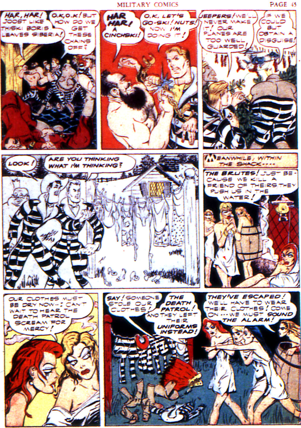 Read online Military Comics comic -  Issue #6 - 47