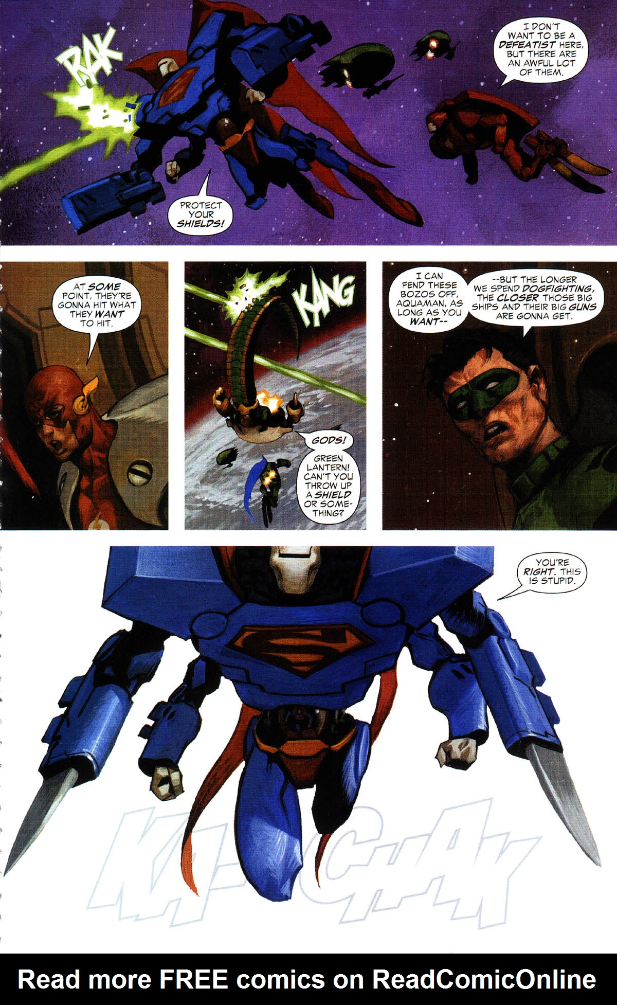 Read online JLA Classified: Cold Steel comic -  Issue #2 - 5