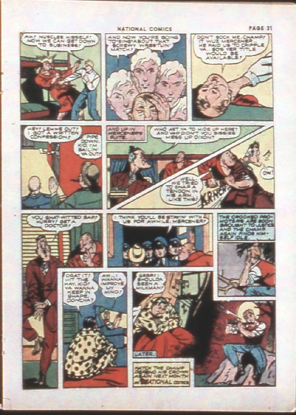 Read online National Comics comic -  Issue #12 - 33