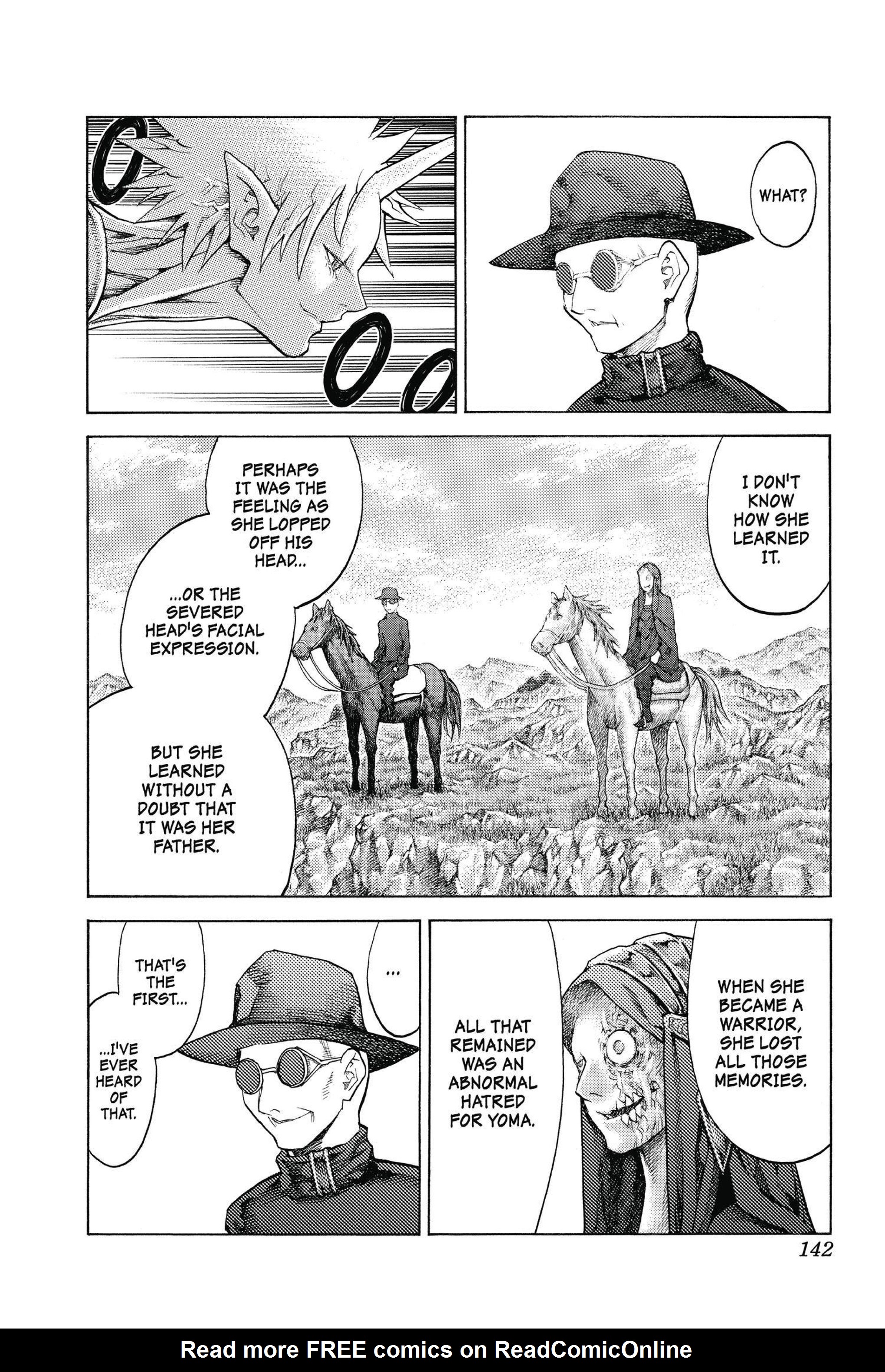 Read online Claymore comic -  Issue #24 - 131