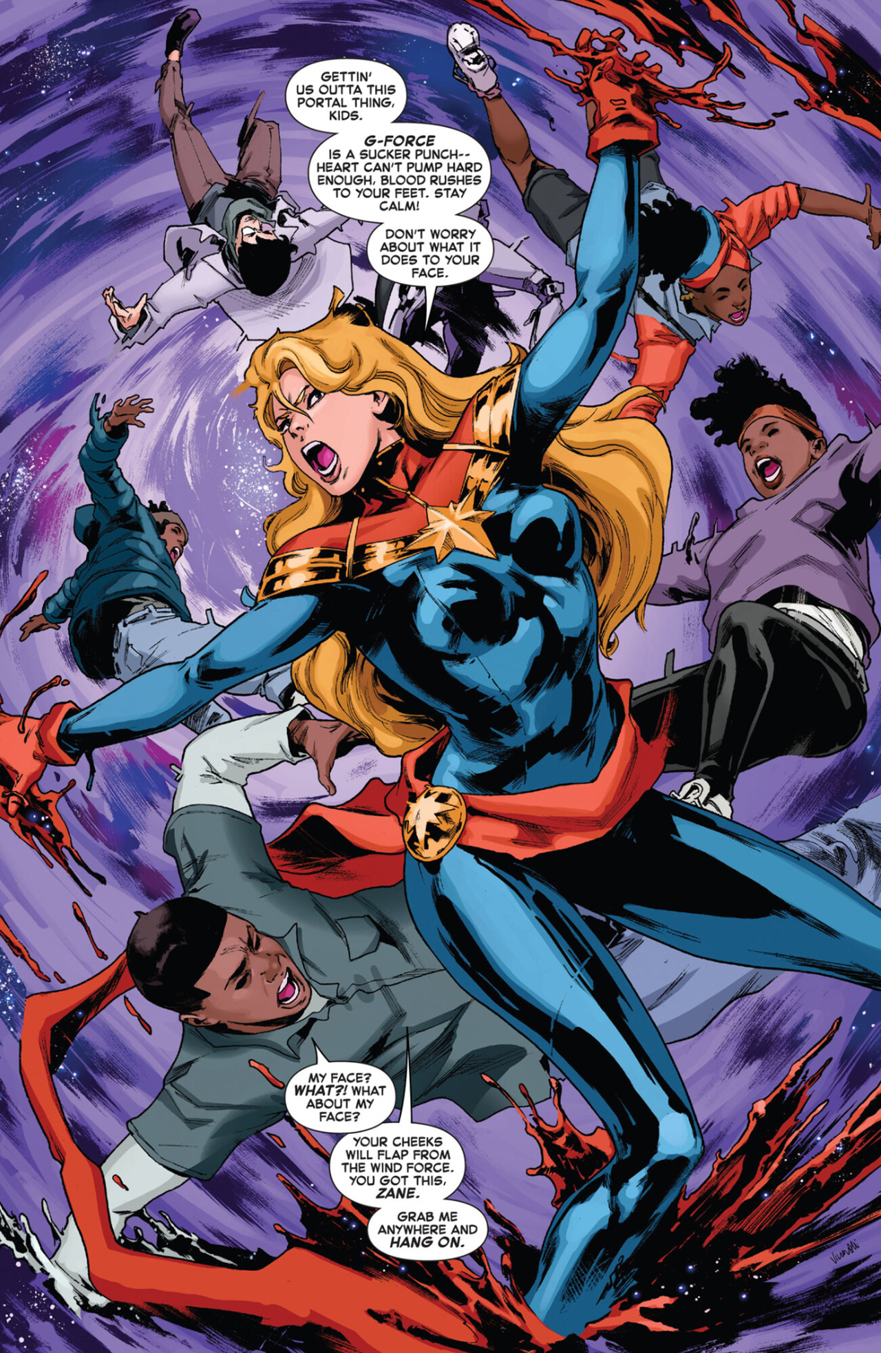 Read online Captain Marvel: Dark Tempest comic -  Issue #2 - 4