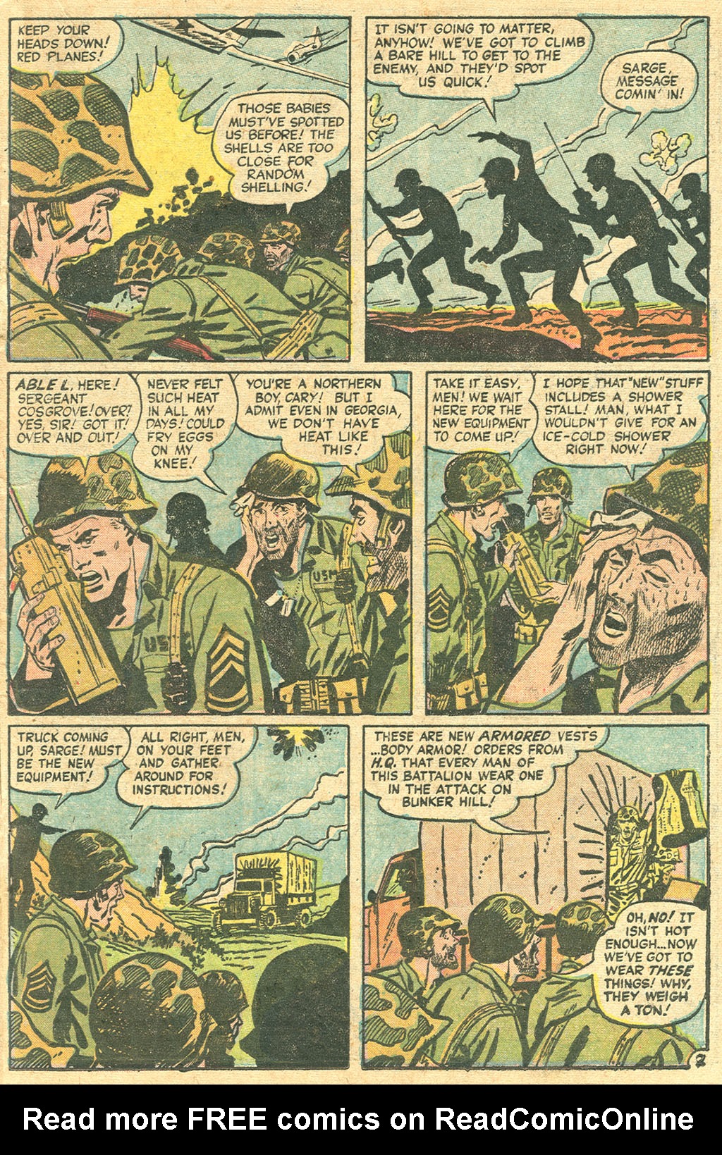 Read online Marines in Action comic -  Issue #9 - 17