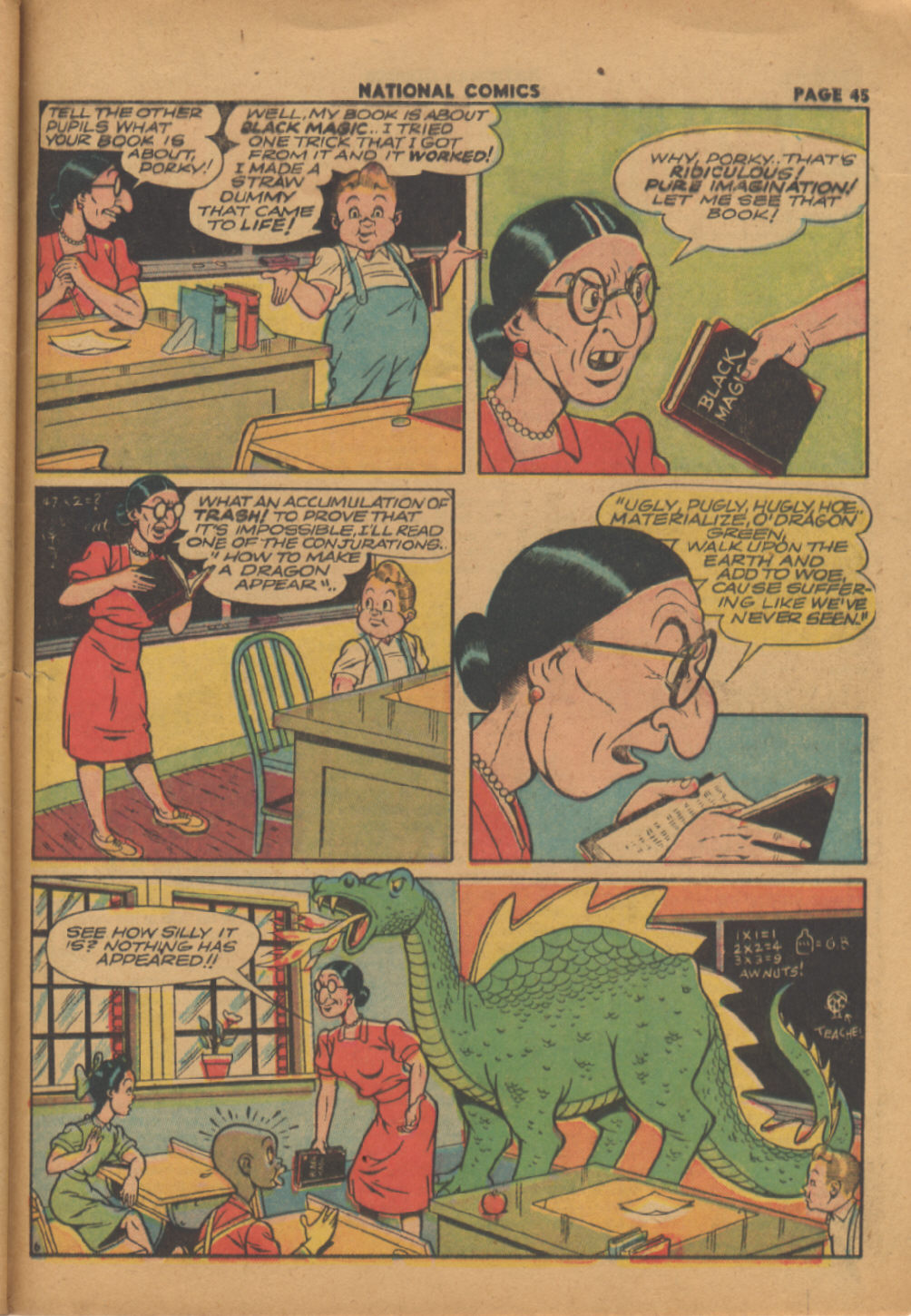 Read online National Comics comic -  Issue #34 - 47