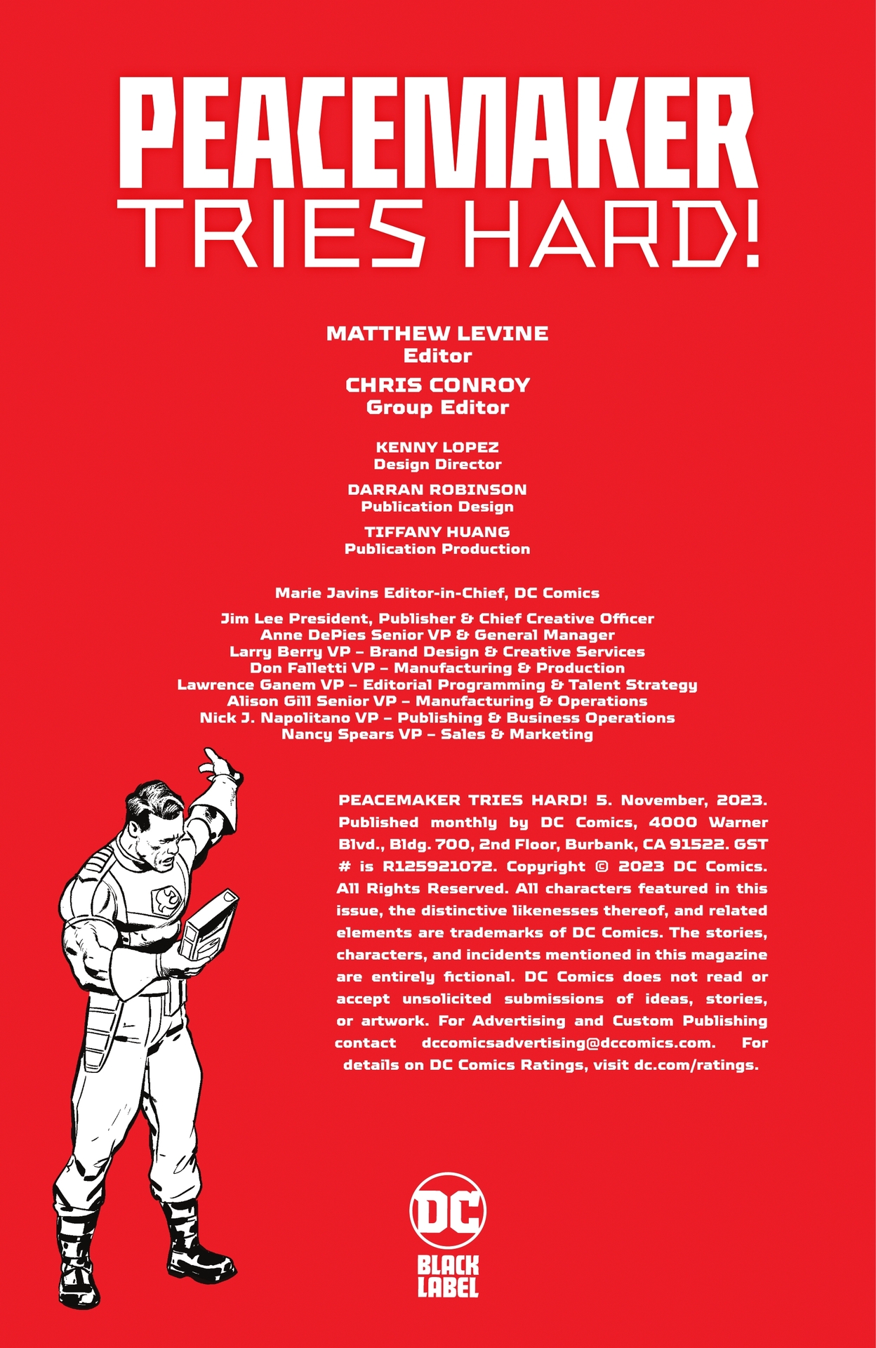 Read online Peacemaker Tries Hard! comic -  Issue #5 - 26