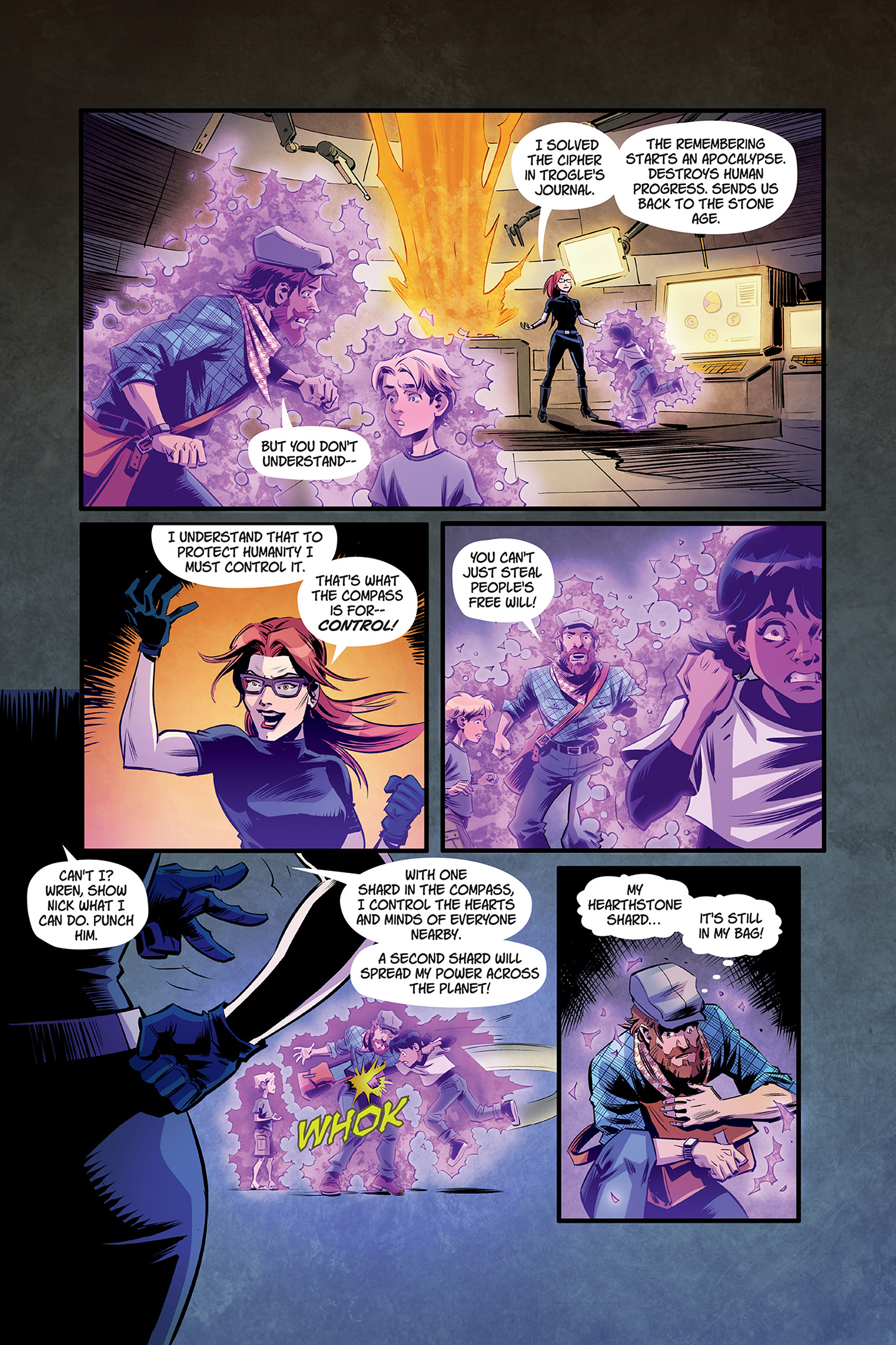 Read online Trackers Presents: Captain Nick & The Explorer Society - Compass of Mems comic -  Issue # TPB (Part 2) - 37