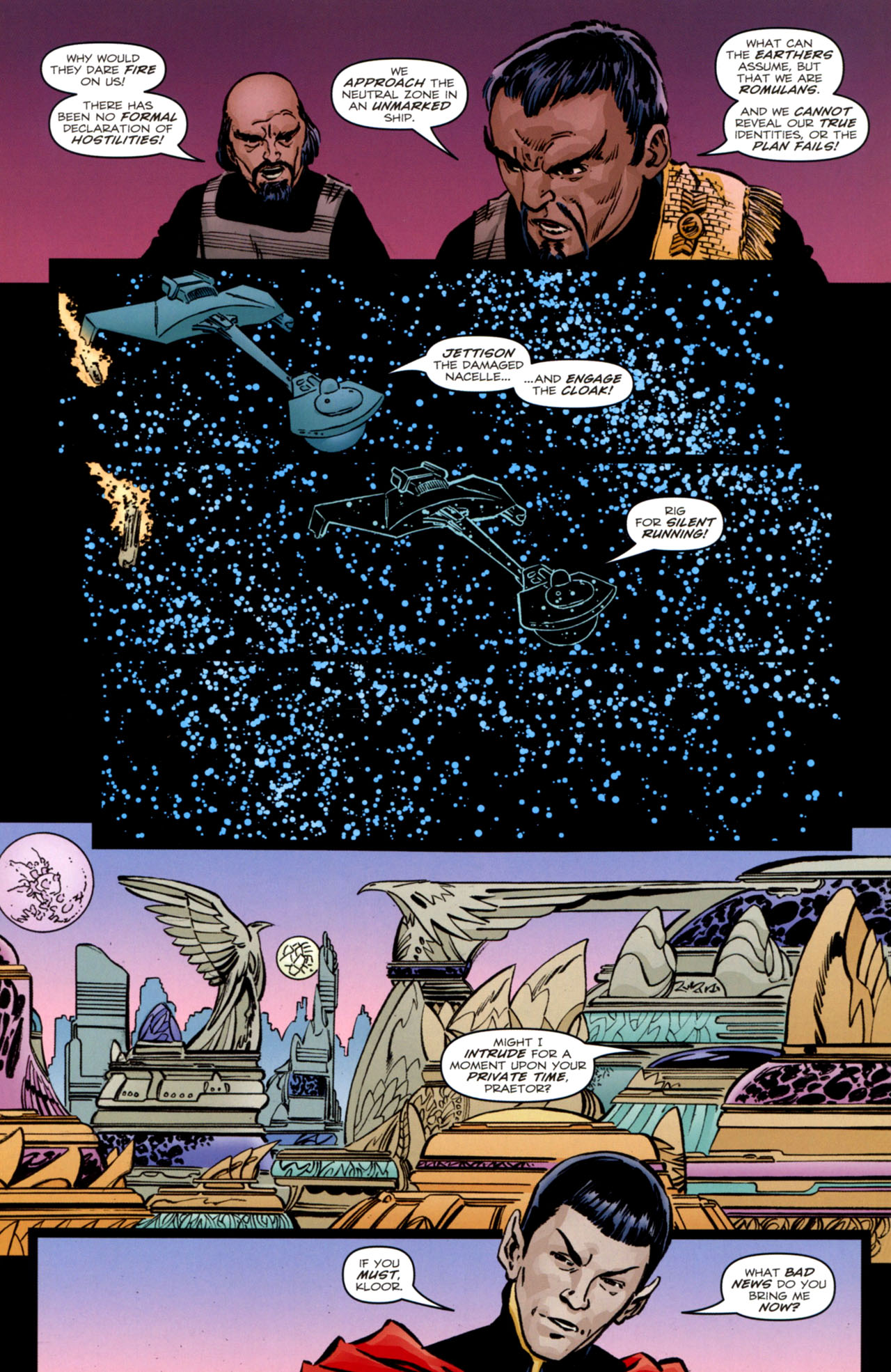 Read online Star Trek: Romulans Schism comic -  Issue #1 - 8
