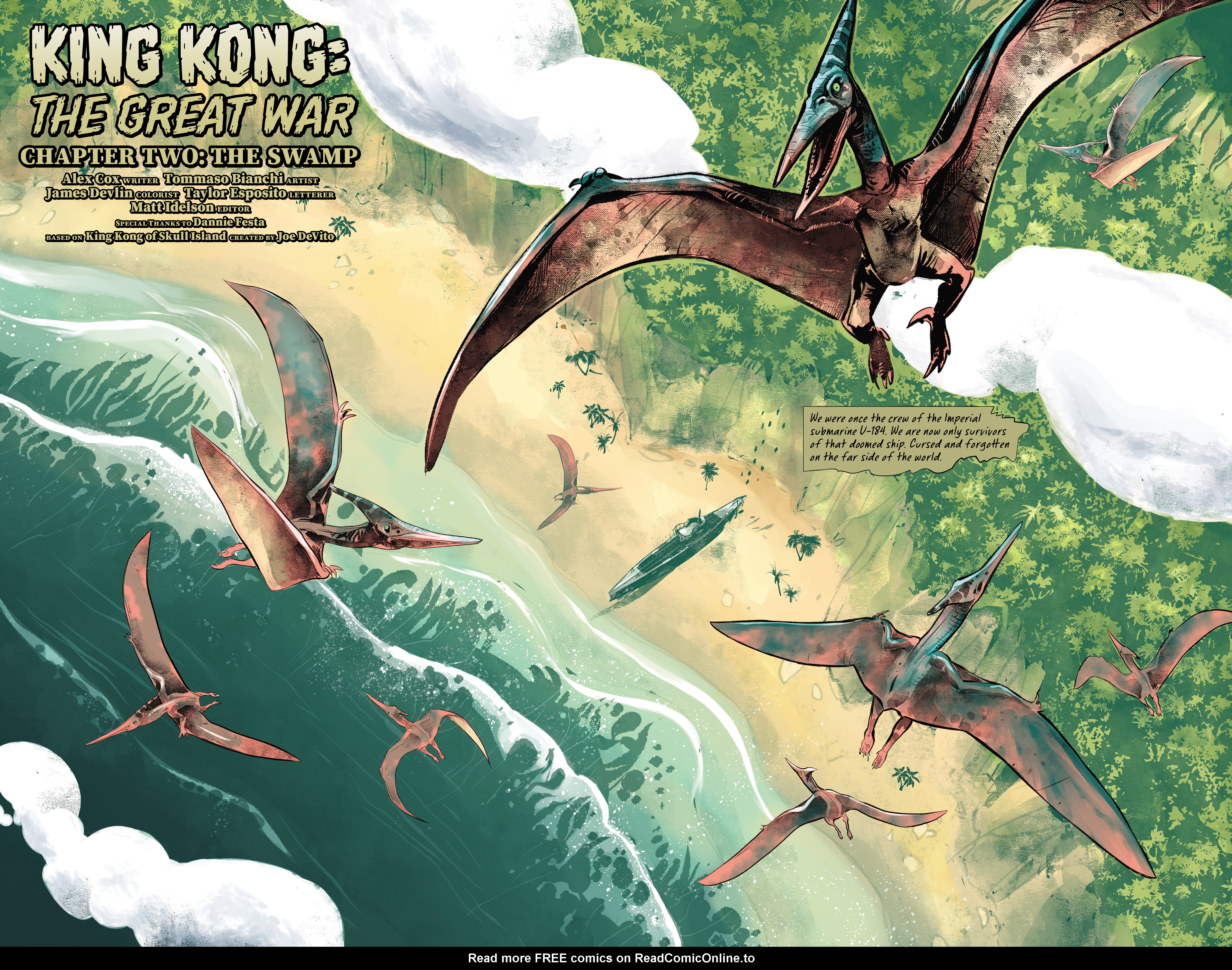 Read online Kong: The Great War comic -  Issue #2 - 6