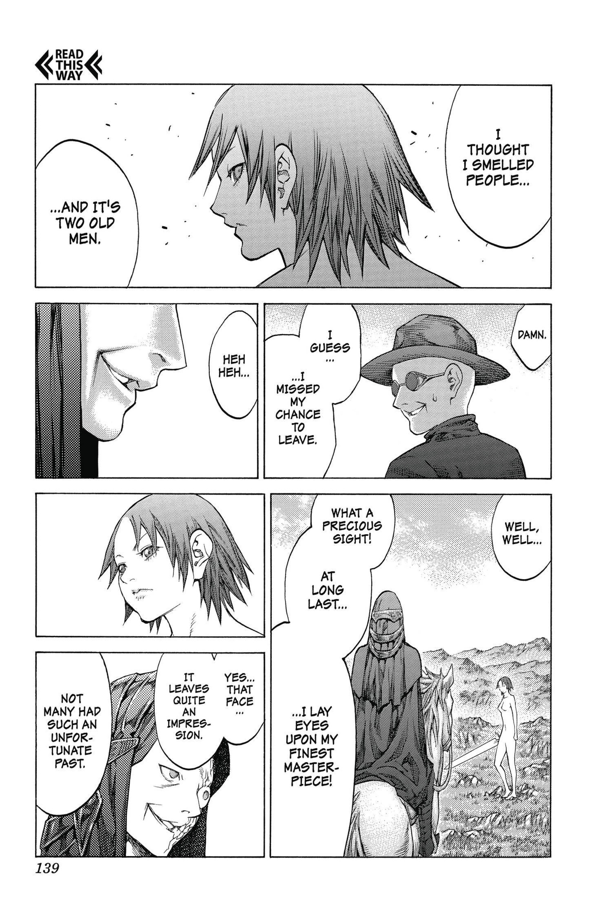 Read online Claymore comic -  Issue #25 - 124