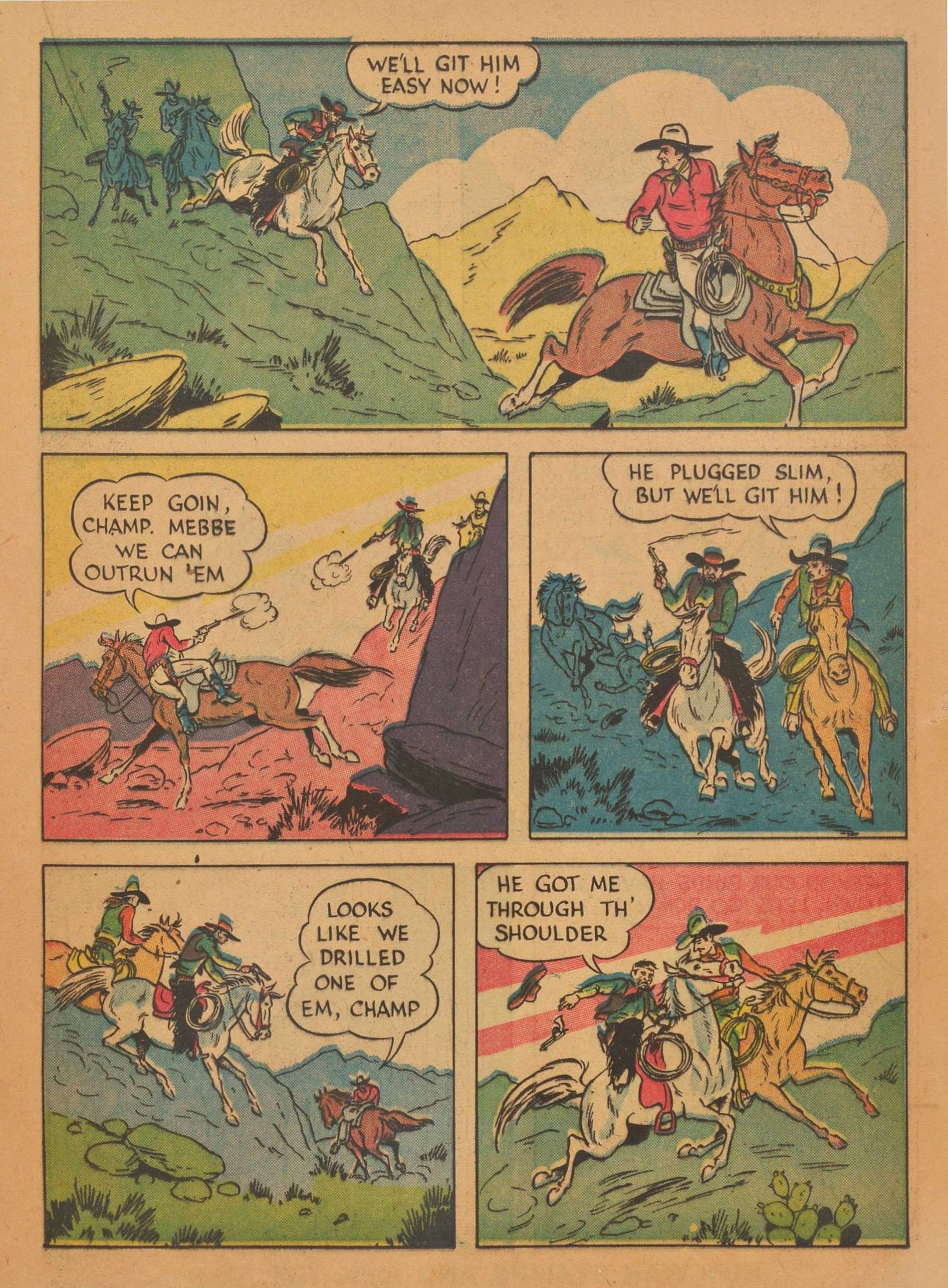 Read online Gene Autry Comics comic -  Issue #6 - 25