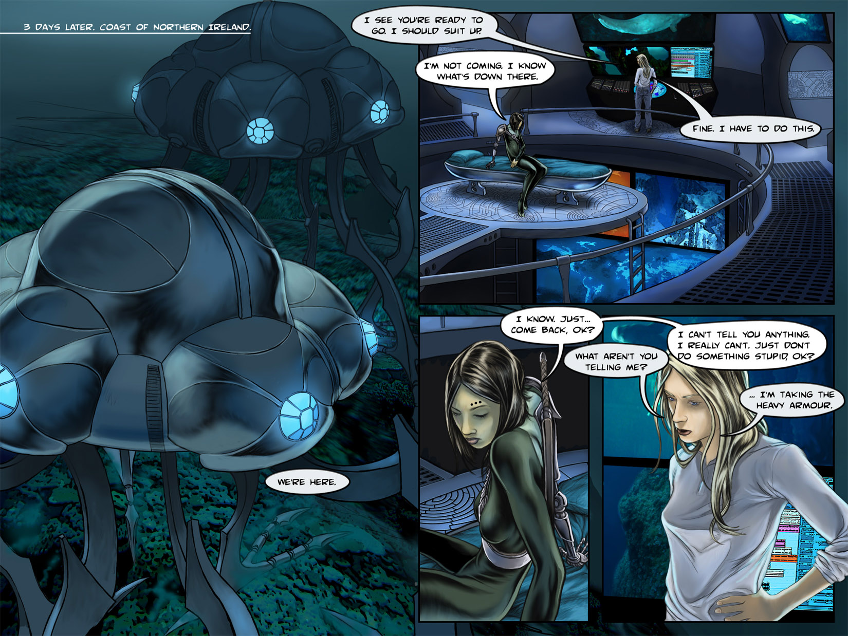 Read online Azure comic -  Issue #3 - 12