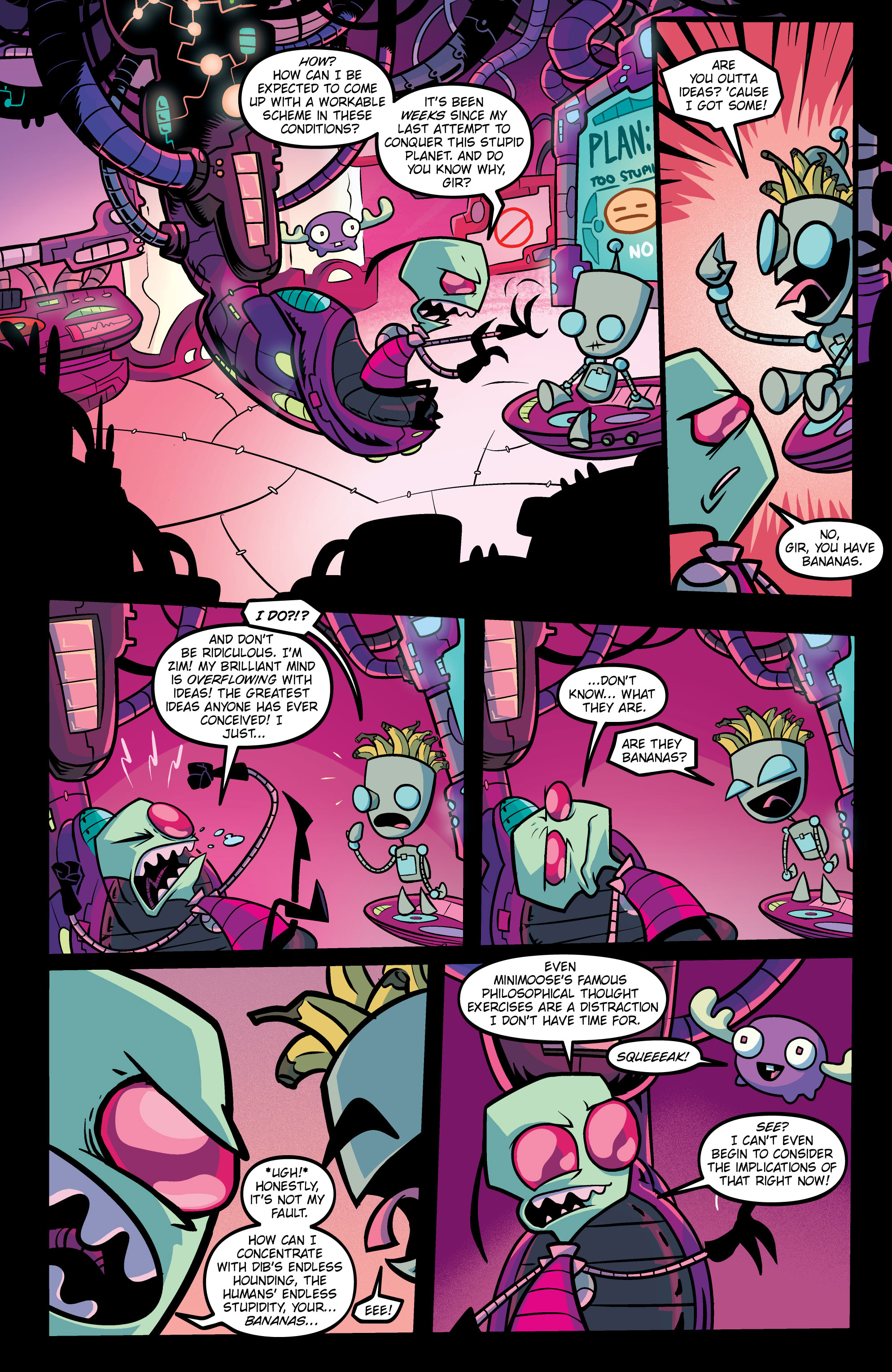 Read online Invader Zim Quarterly comic -  Issue #4 - 5