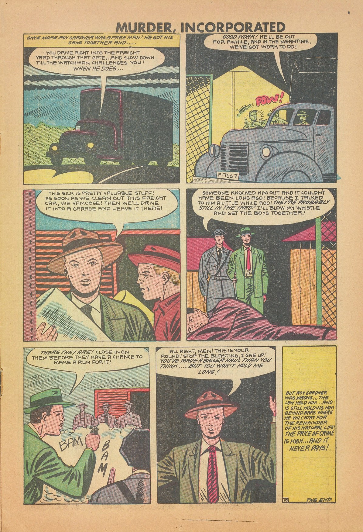 Read online Murder Incorporated (1950) comic -  Issue #2 - 11