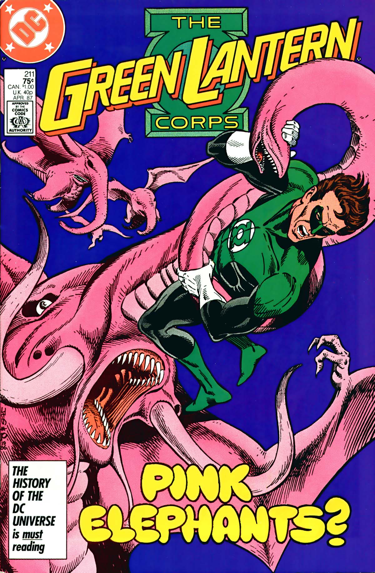 Read online The Green Lantern Corps comic -  Issue #211 - 1