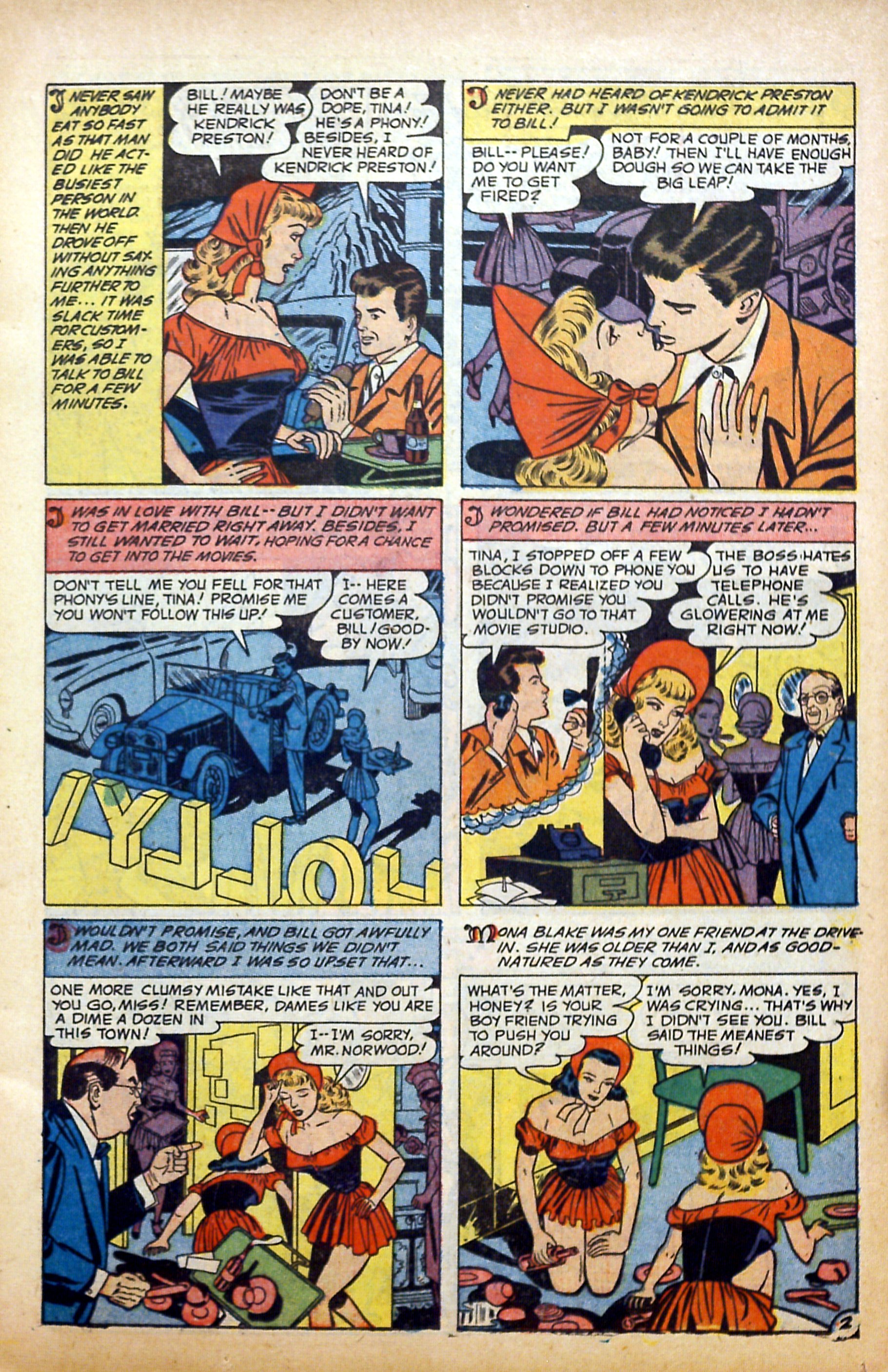 Read online Glamorous Romances comic -  Issue #77 - 11