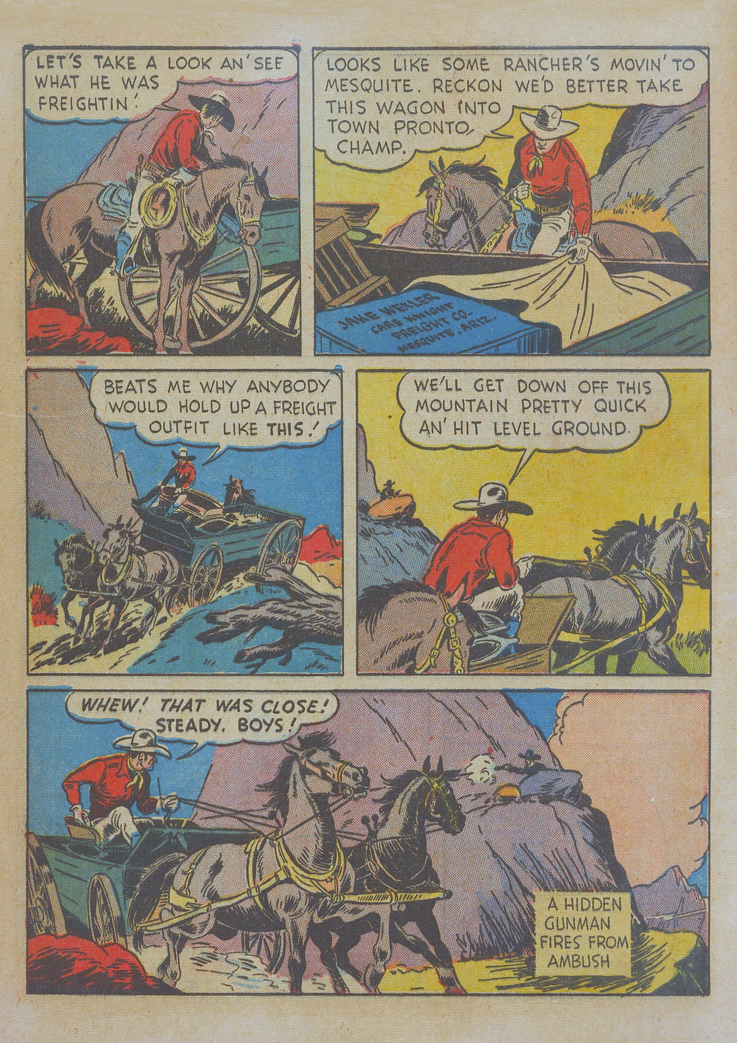 Read online Gene Autry Comics comic -  Issue #10 - 4