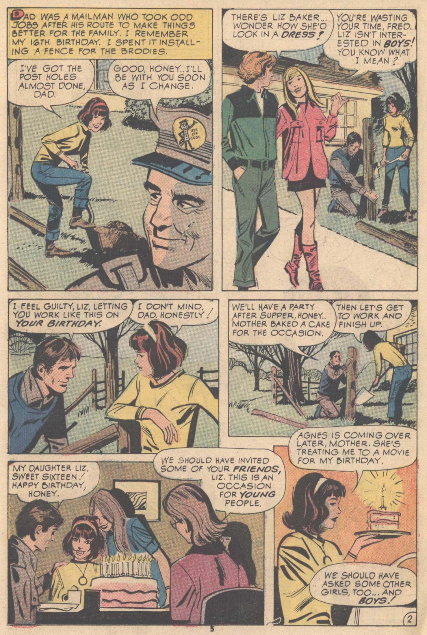 Read online Young Romance comic -  Issue #197 - 5