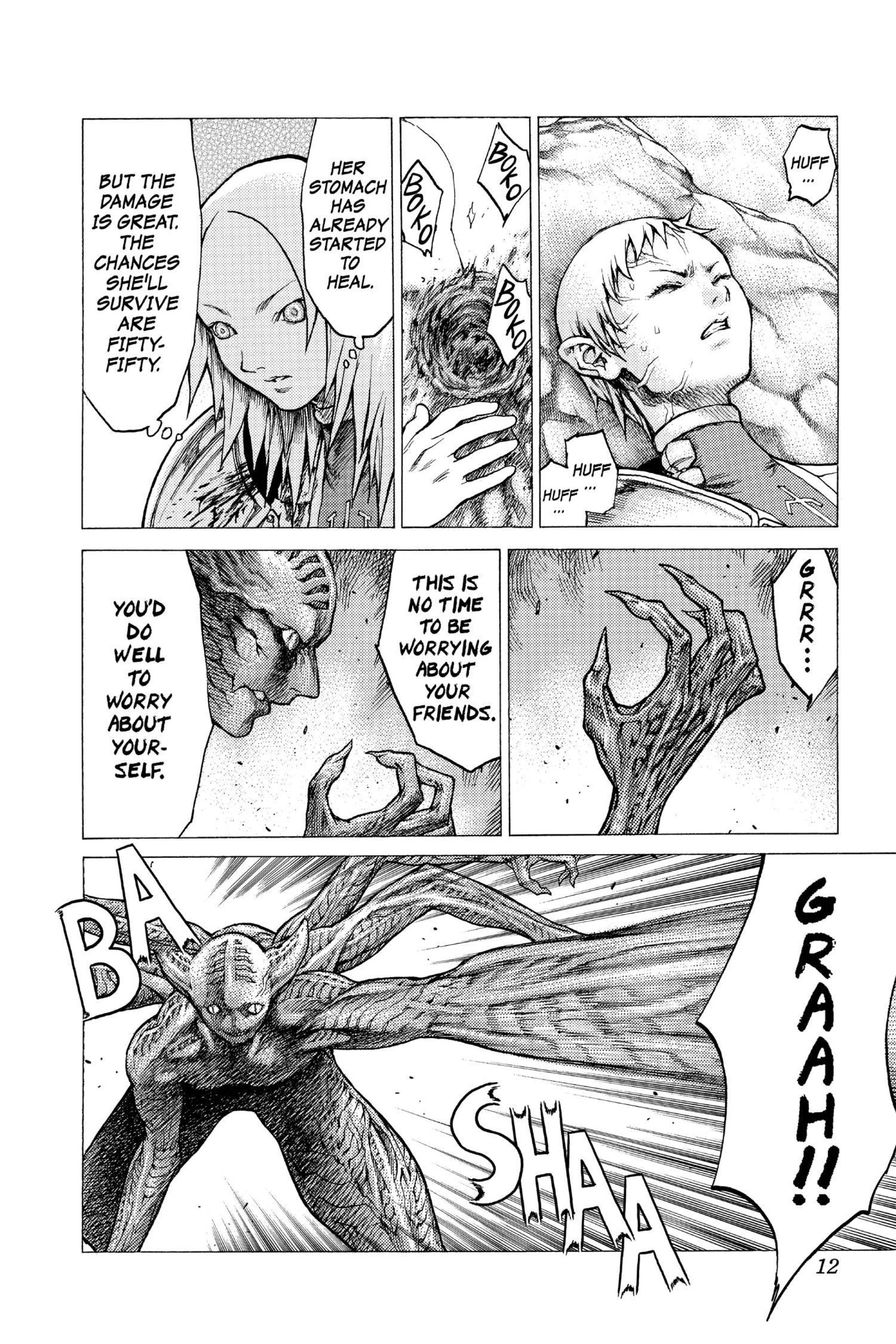 Read online Claymore comic -  Issue #6 - 11