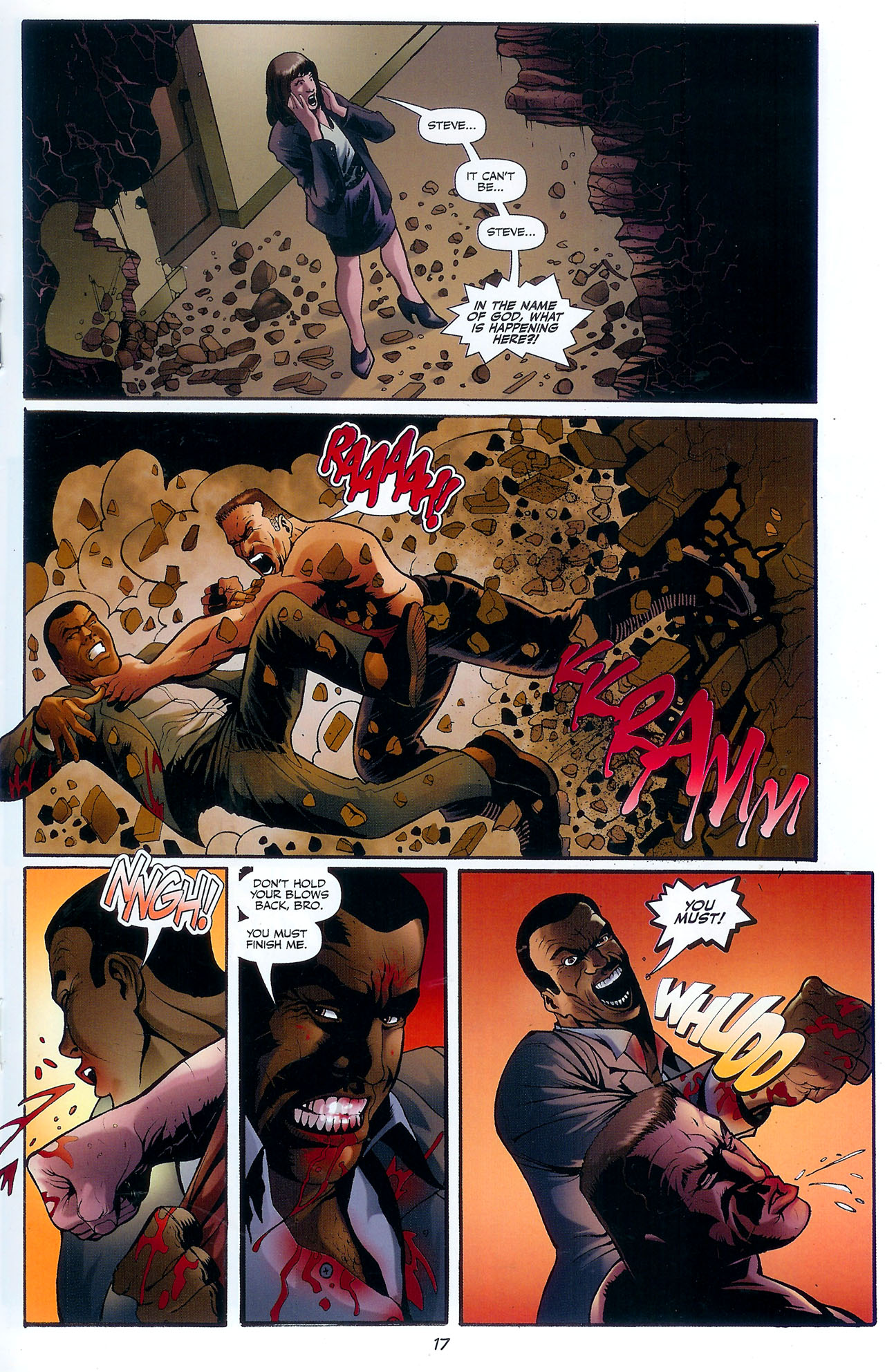 Read online CVO: Covert Vampiric Operations - African Blood comic -  Issue #4 - 18