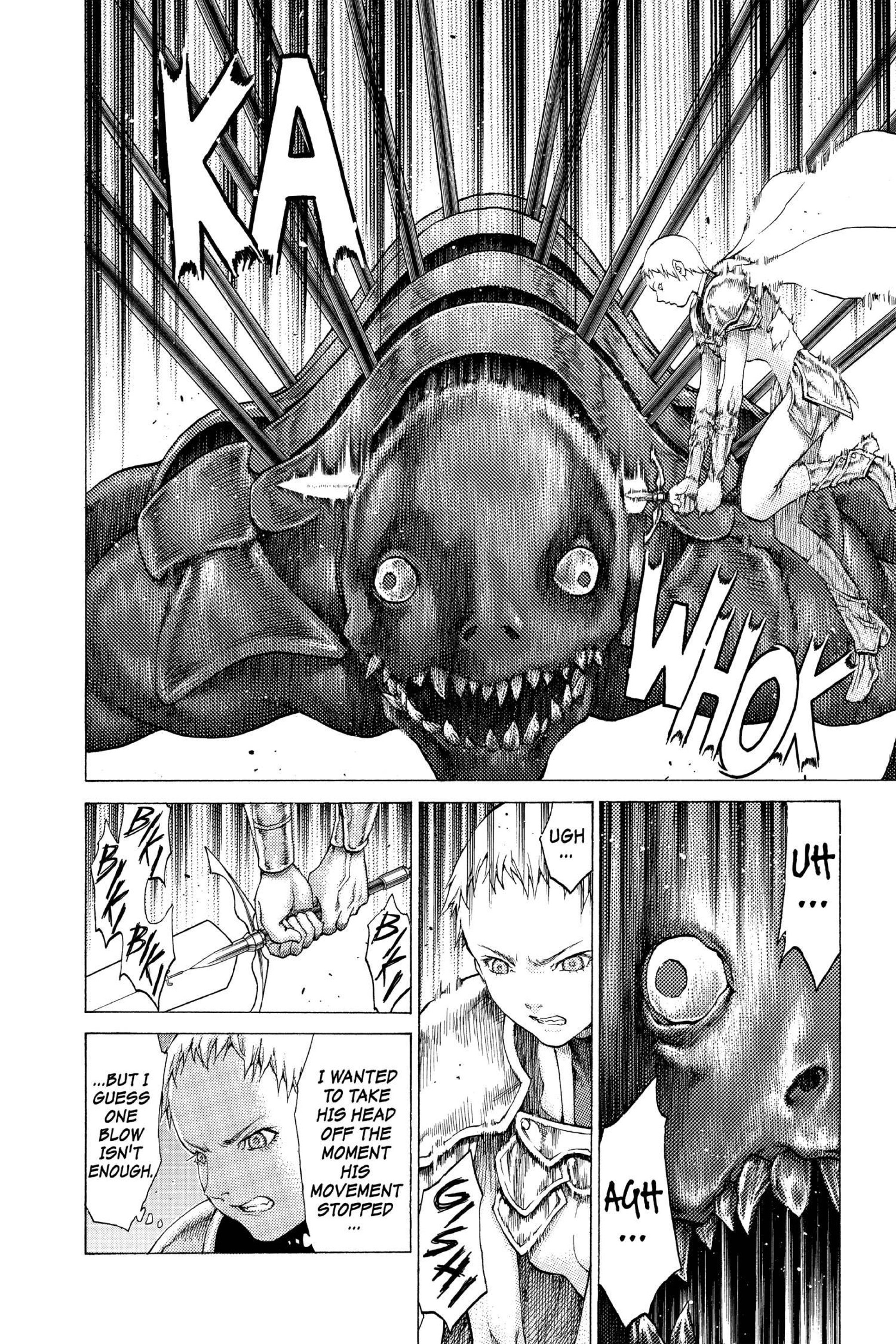 Read online Claymore comic -  Issue #10 - 70