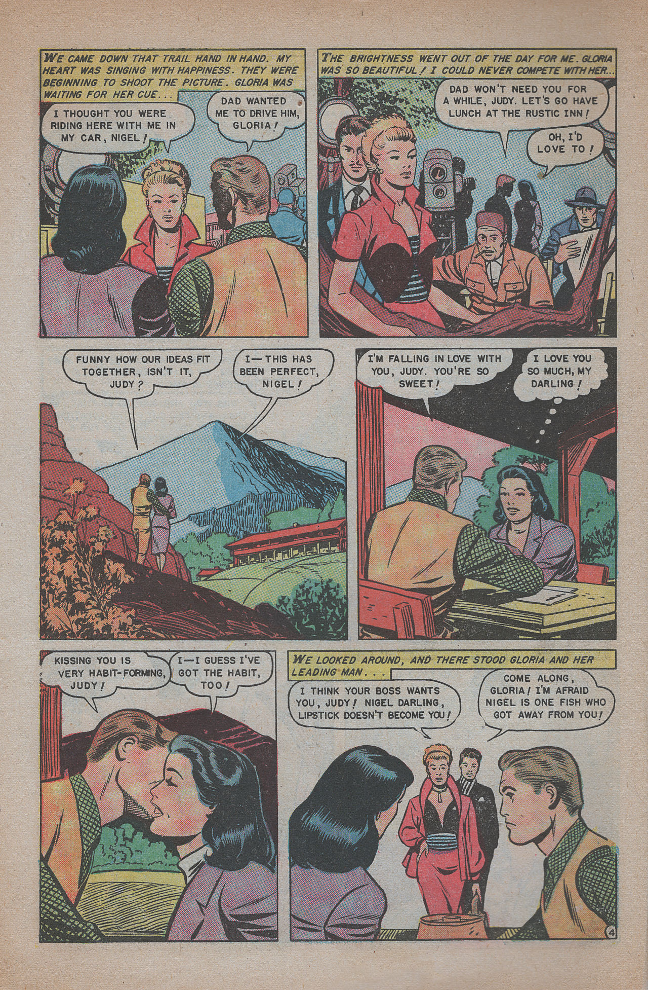 Read online Glamorous Romances comic -  Issue #54 - 6
