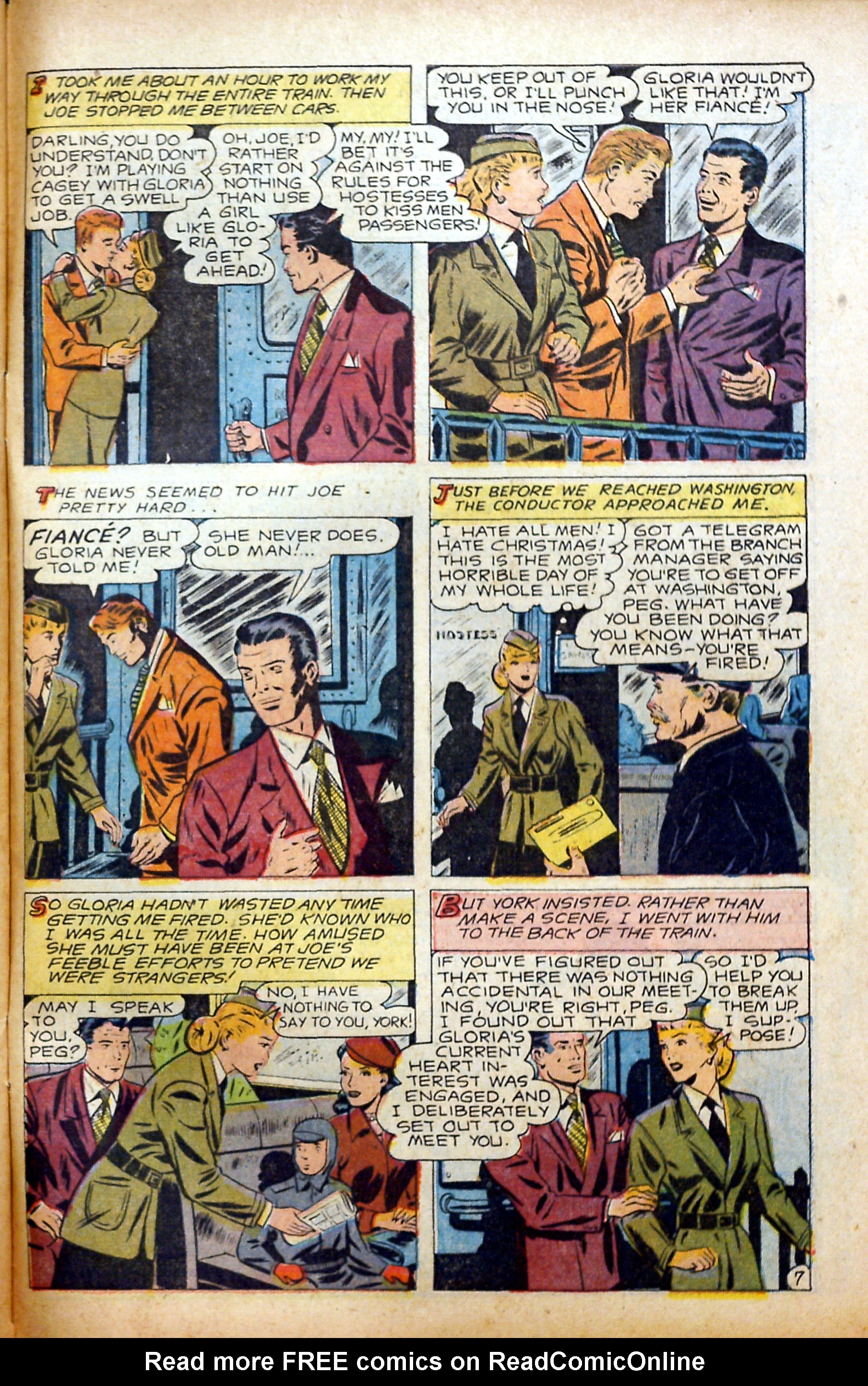 Read online Glamorous Romances comic -  Issue #78 - 33