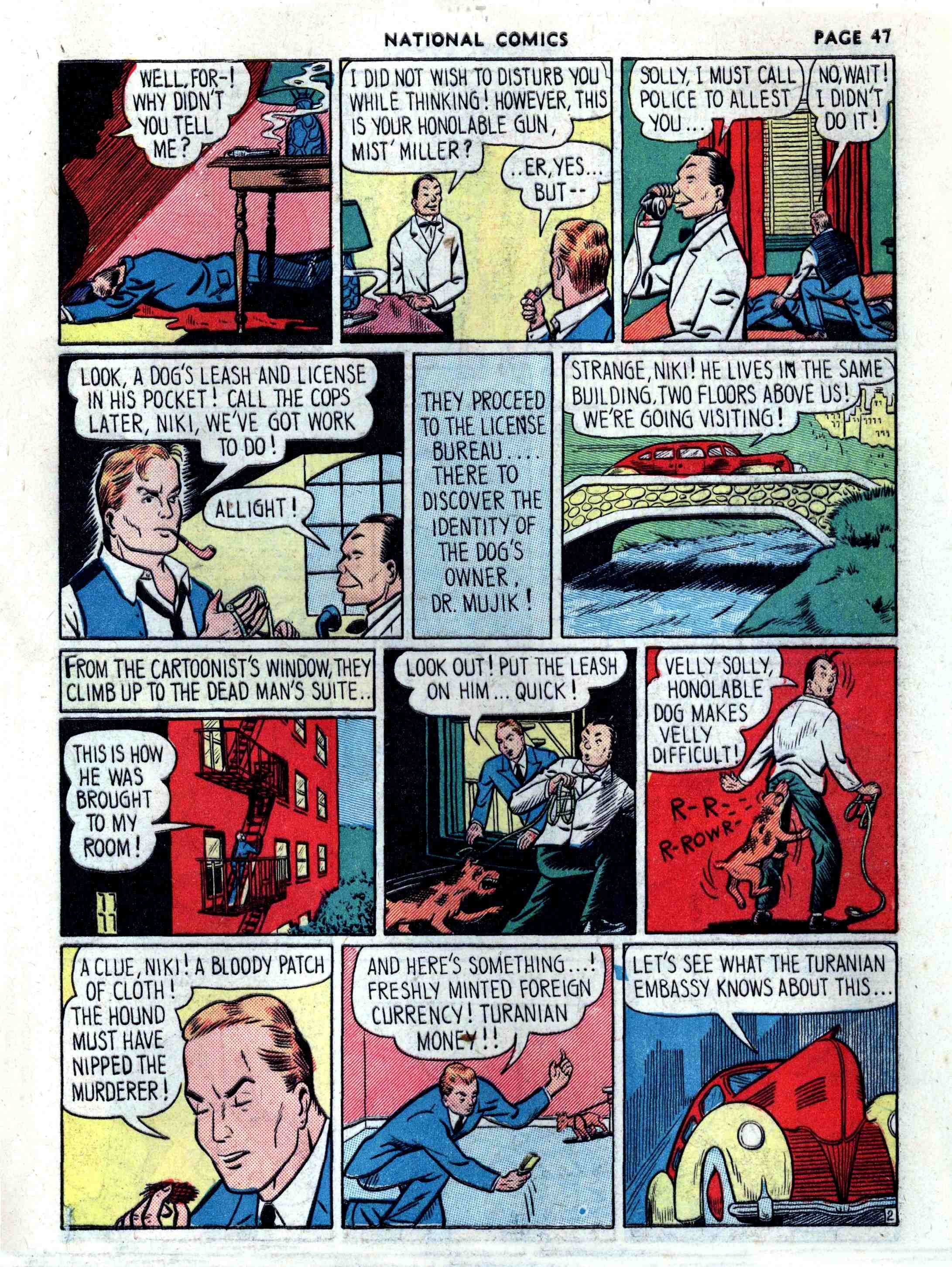 Read online National Comics comic -  Issue #1 - 49