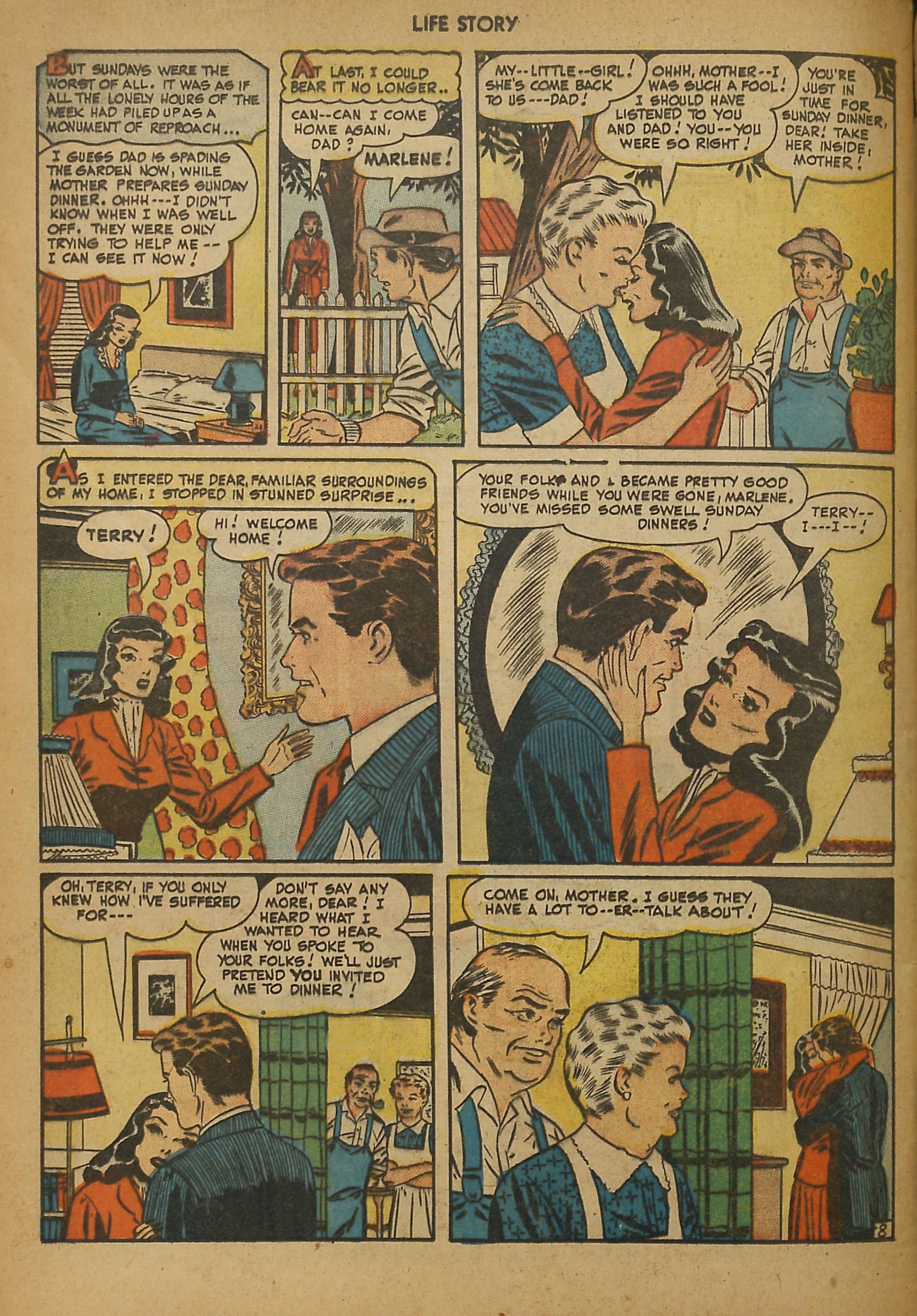Read online Life Story comic -  Issue #7 - 34