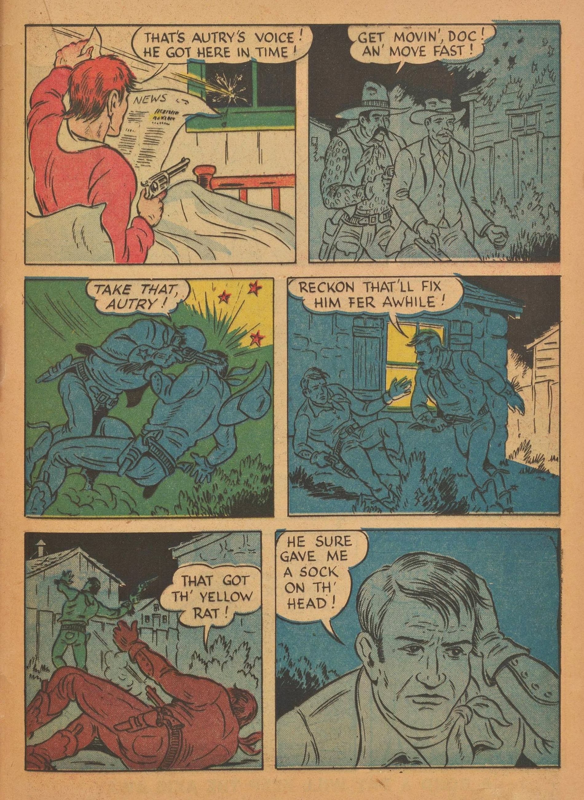 Read online Gene Autry Comics comic -  Issue #6 - 41